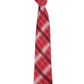 Alvaro Castagnino Microfiber Red::Multi Colored Stripes Necktie for Men