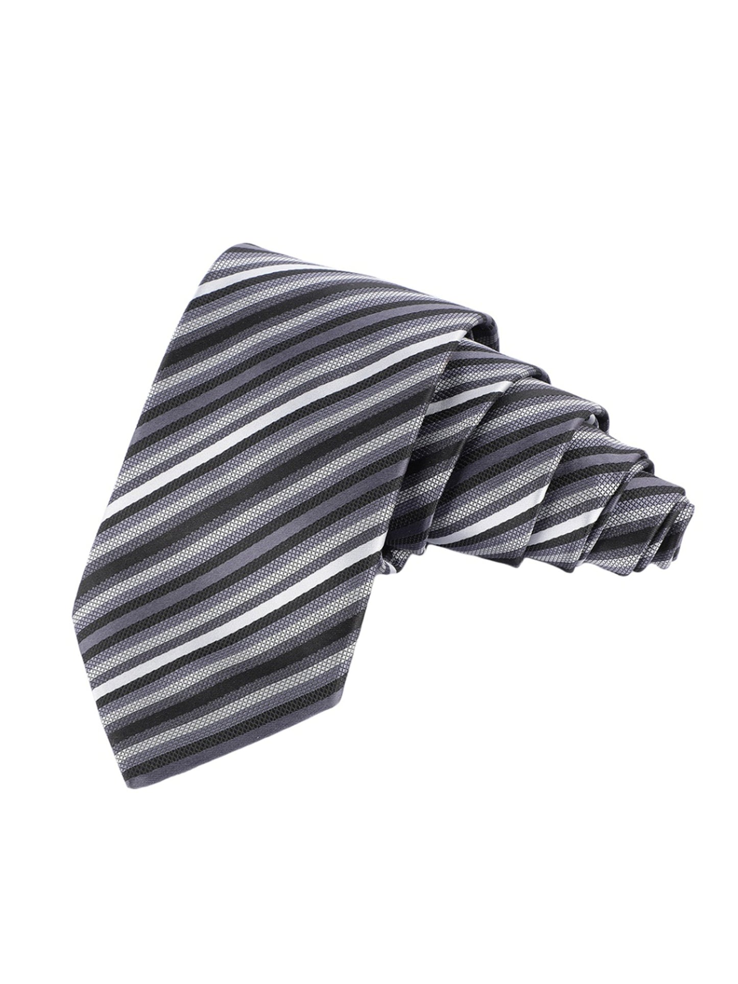 Alvaro Castagnino Microfiber Multi Colored Stripes Necktie for Men