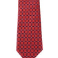 Alvaro Castagnino Microfiber Red Colored Necktie for Men