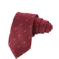 Alvaro Castagnino Microfiber Maroon Colored Necktie for Men