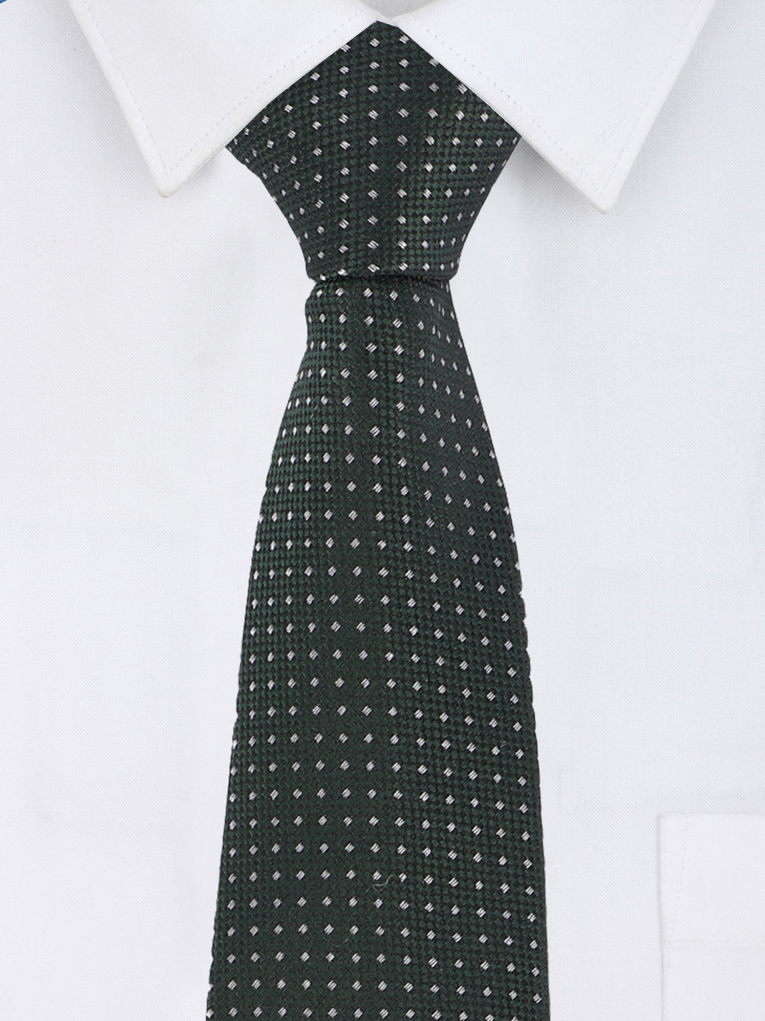 Alvaro Castagnino Microfiber GREEN  Colored Necktie for Men