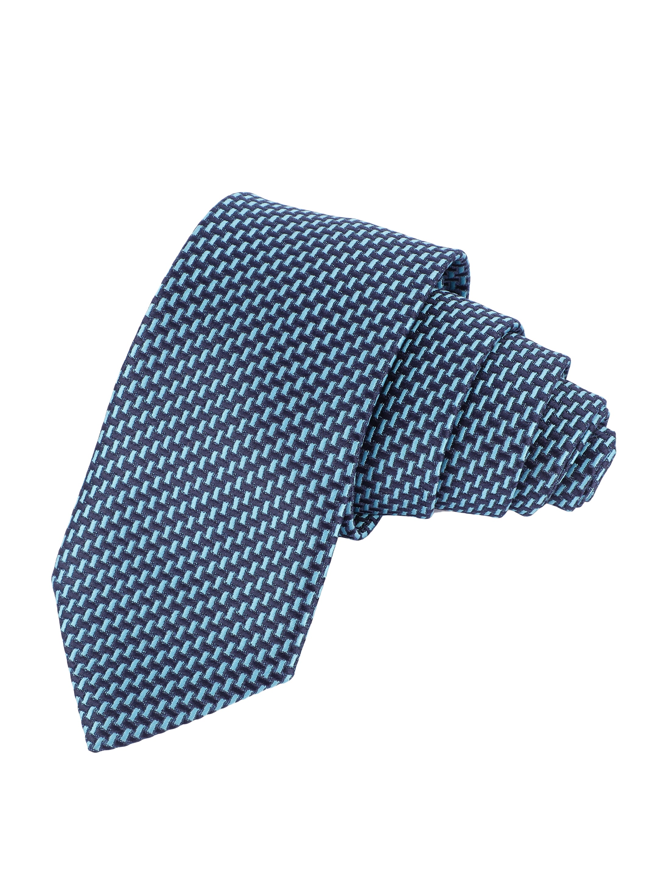 Alvaro Castagnino Microfiber BLUE Colored Necktie for Men
