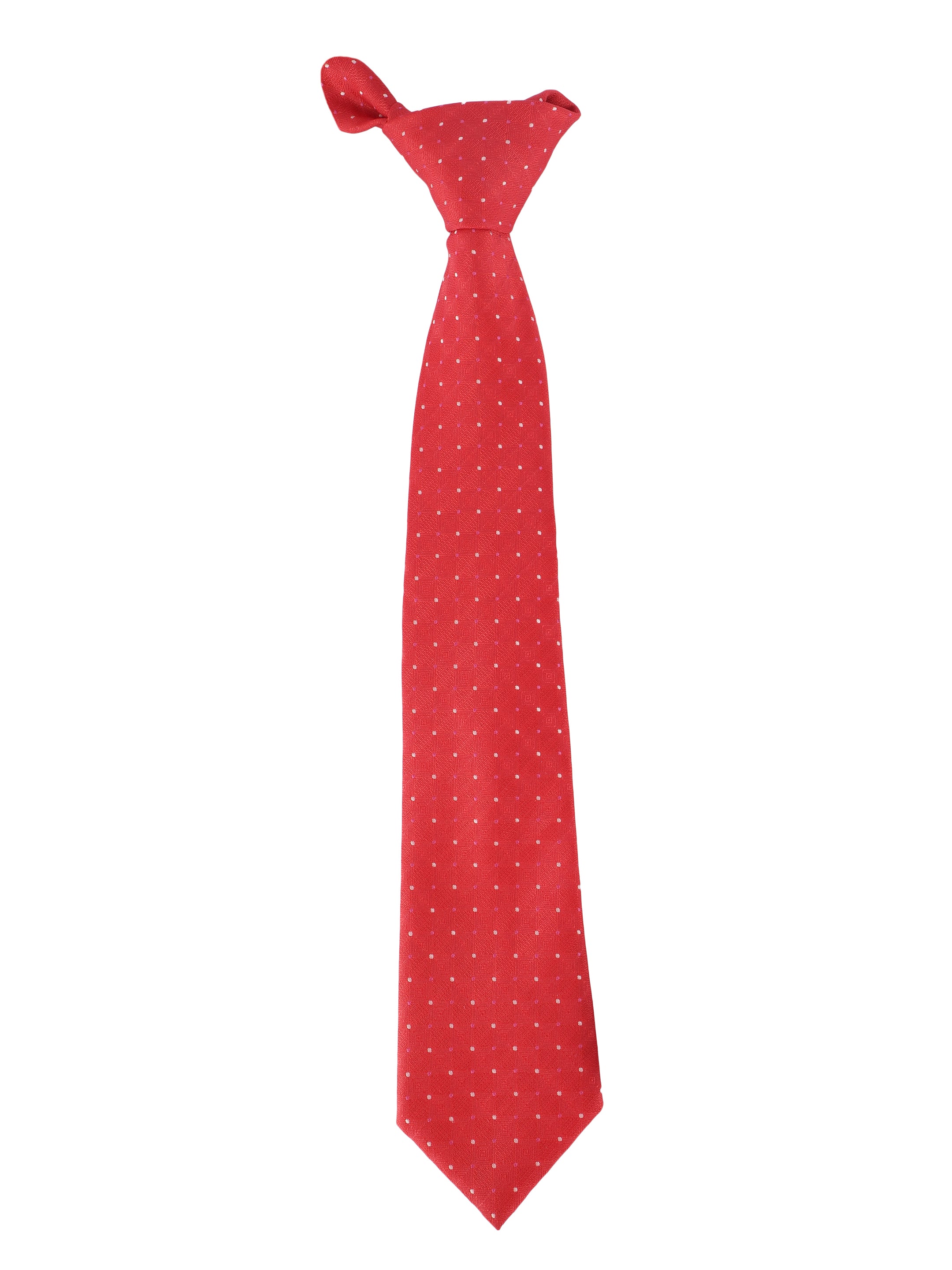 Red Dotted Necktie