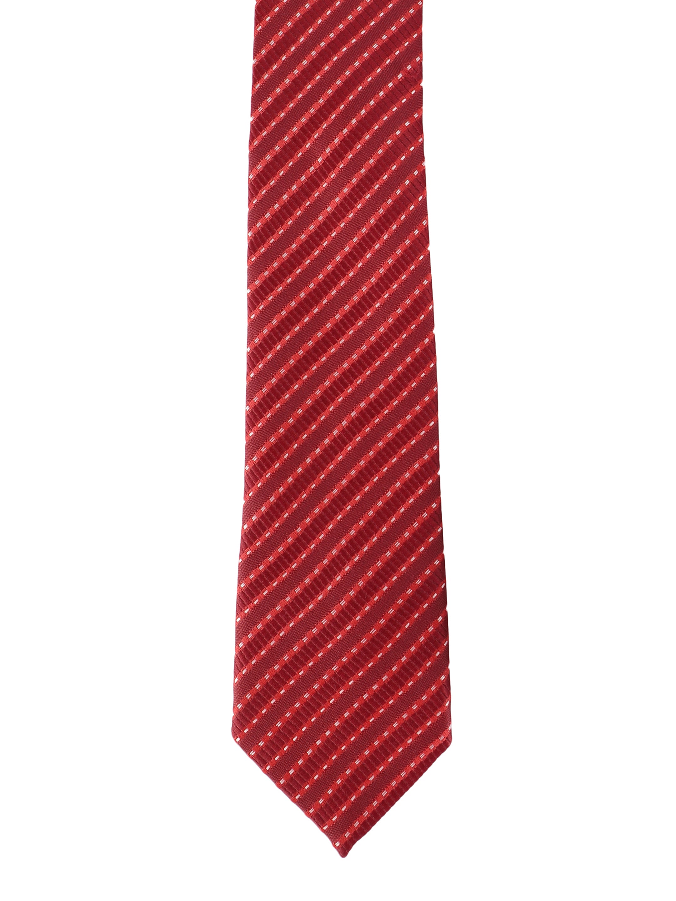 Red Striped Necktie