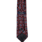 Alvaro Castagnino Microfiber BLACK AND RED Colored Necktie for Men