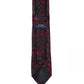 Alvaro Castagnino Microfiber BLACK AND MAROON  Colored Necktie for Men