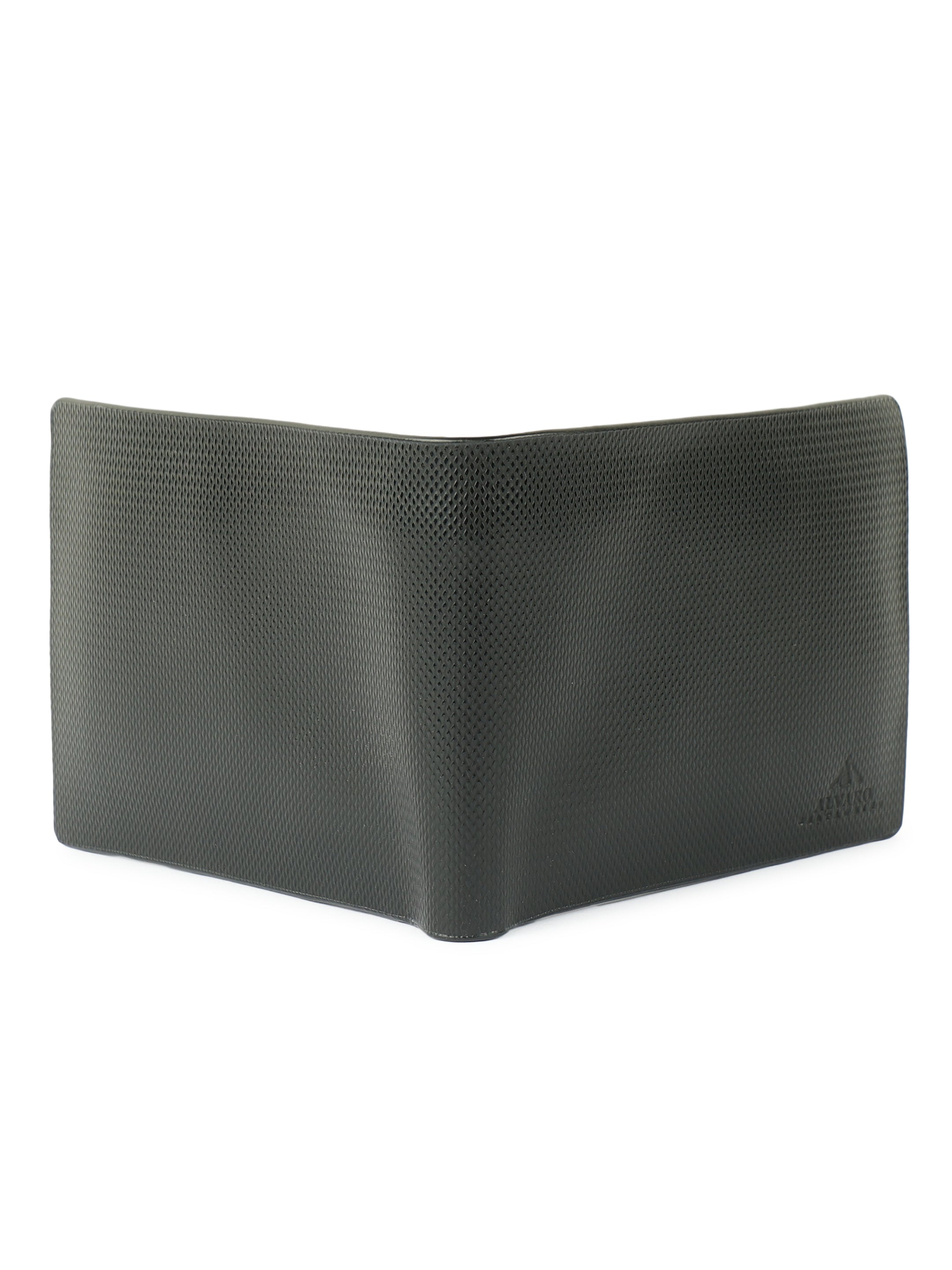 Alvaro Castagnino Men's Black Color Leather Wallet