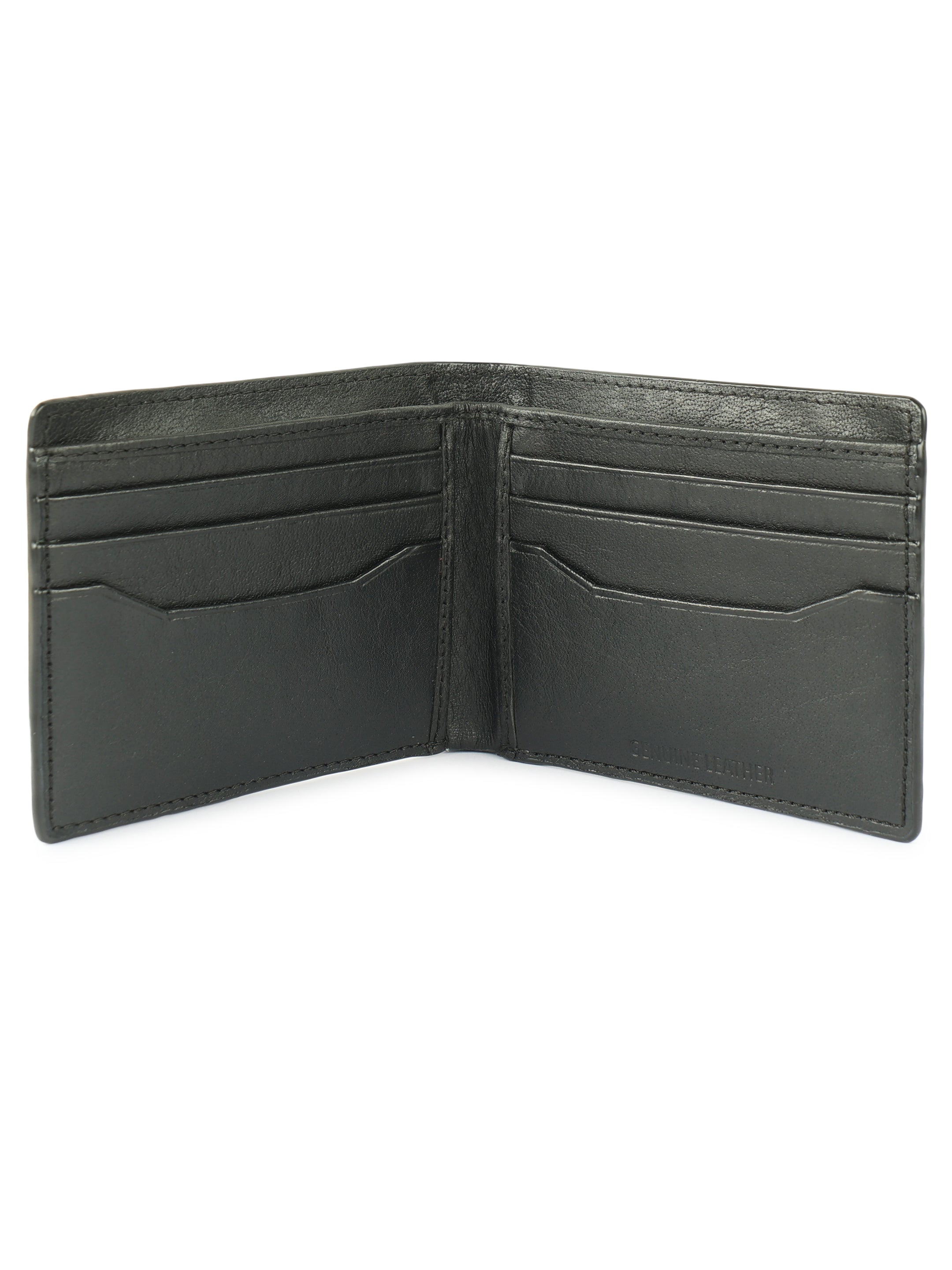 Alvaro Castagnino Men's Black Color Leather Wallet