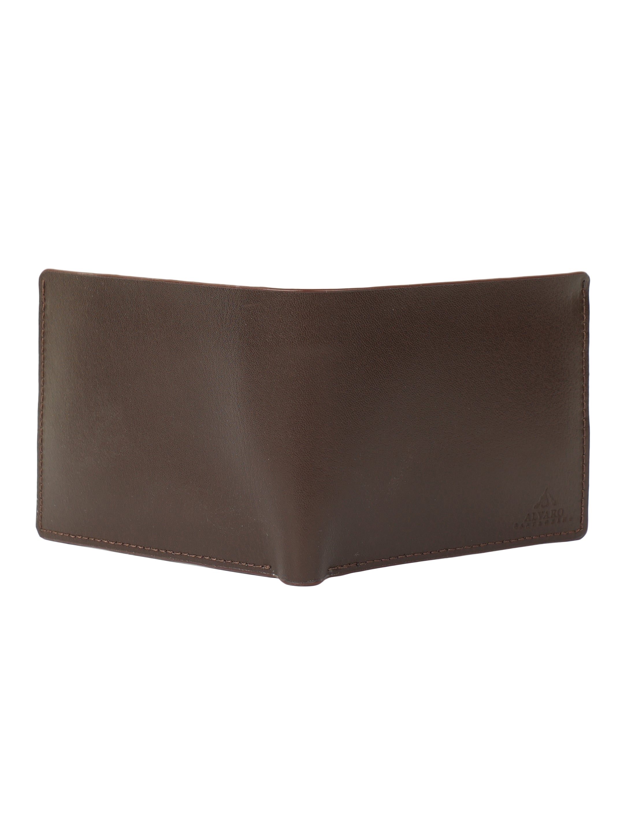 Alvaro Castagnino Men's Brown Color Leather Wallet