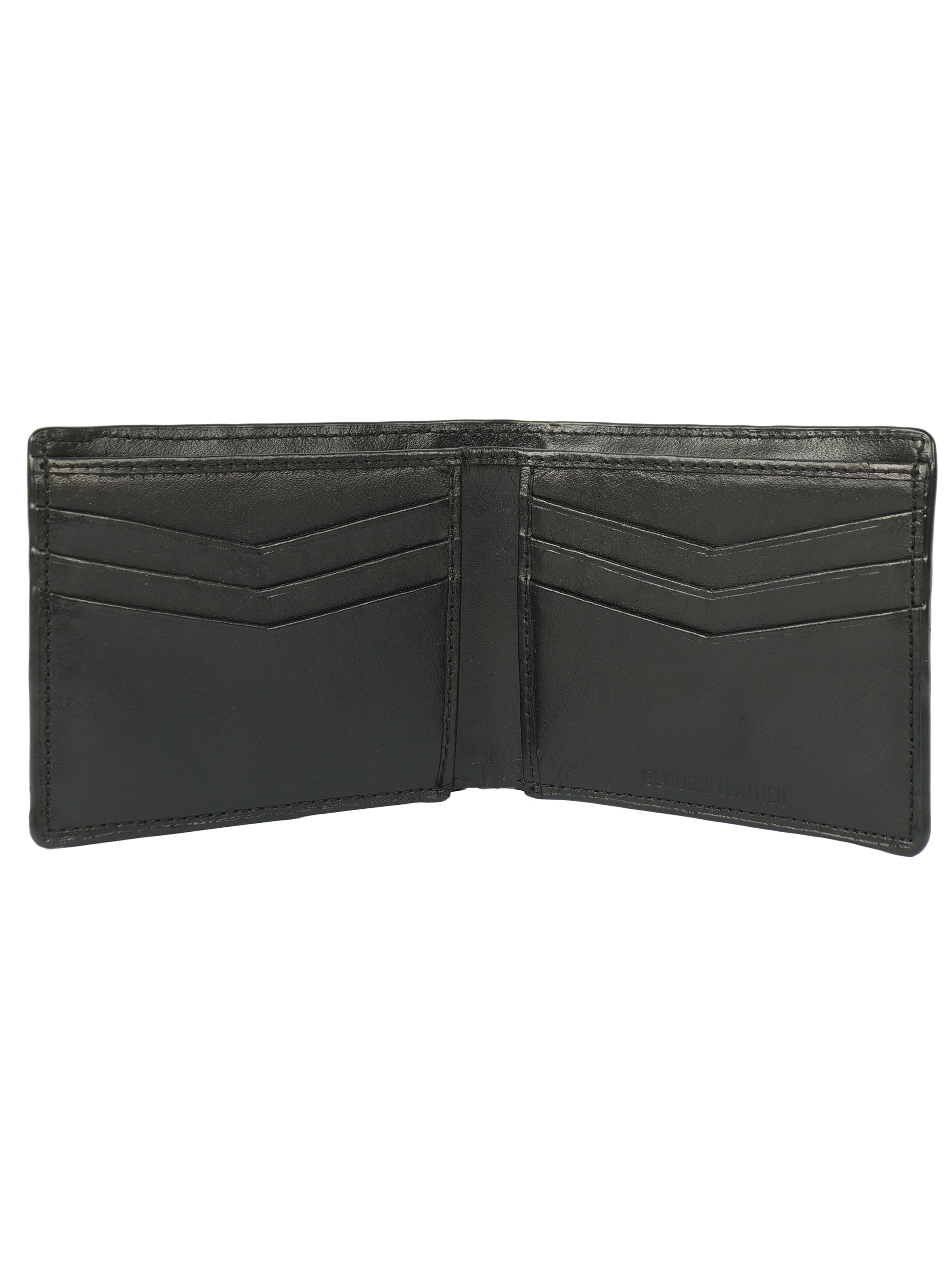 Alvaro Castagnino Men's Black Color Leather Wallet