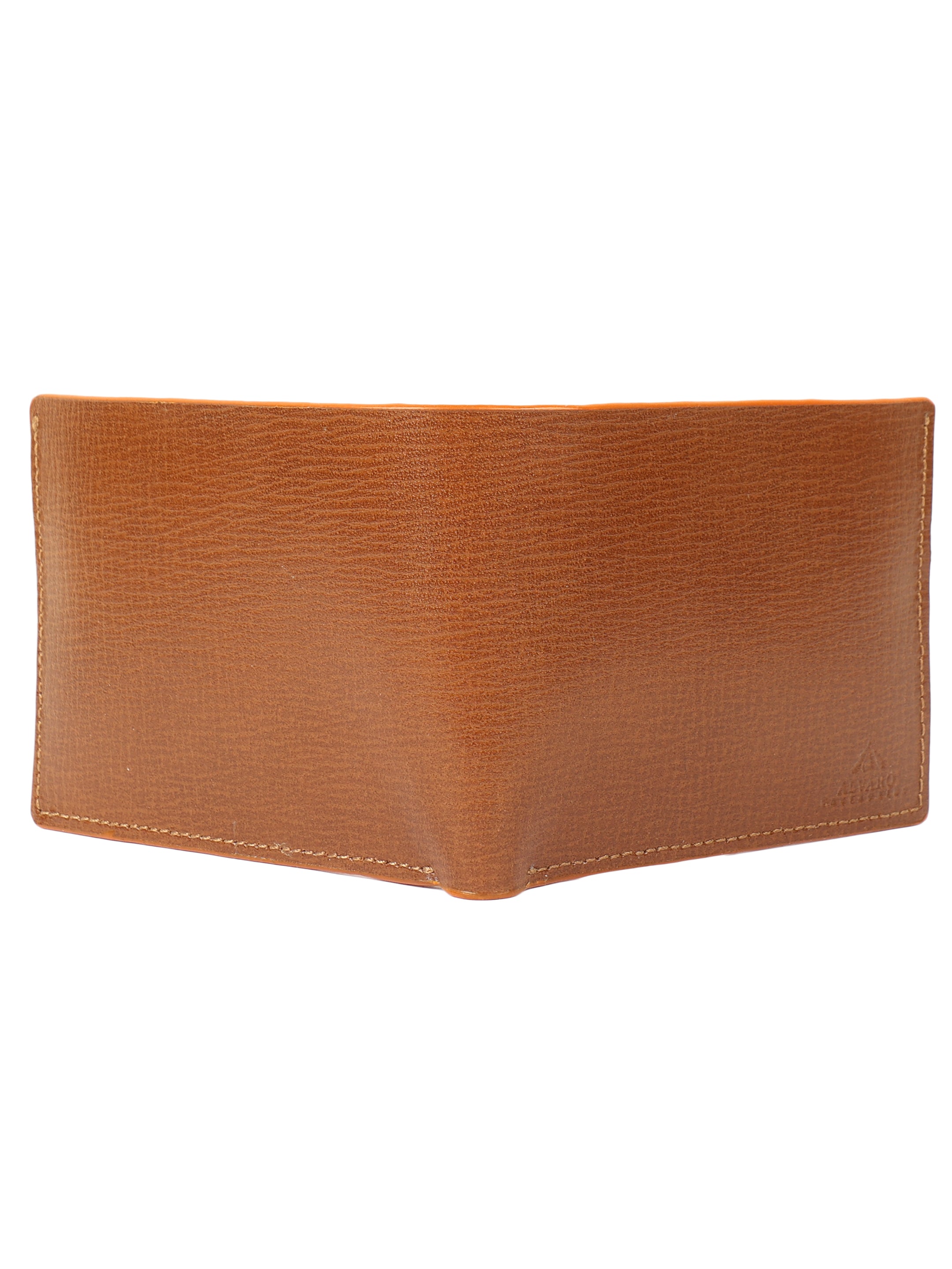 Alvaro Castagnino Men's Tan Color Leather Wallet