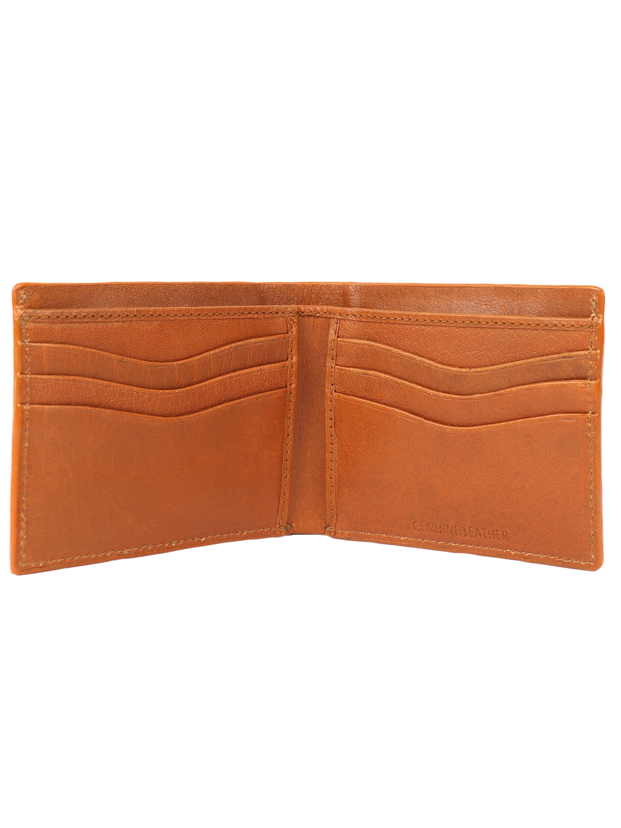 Alvaro Castagnino Men's Tan Color Leather Wallet