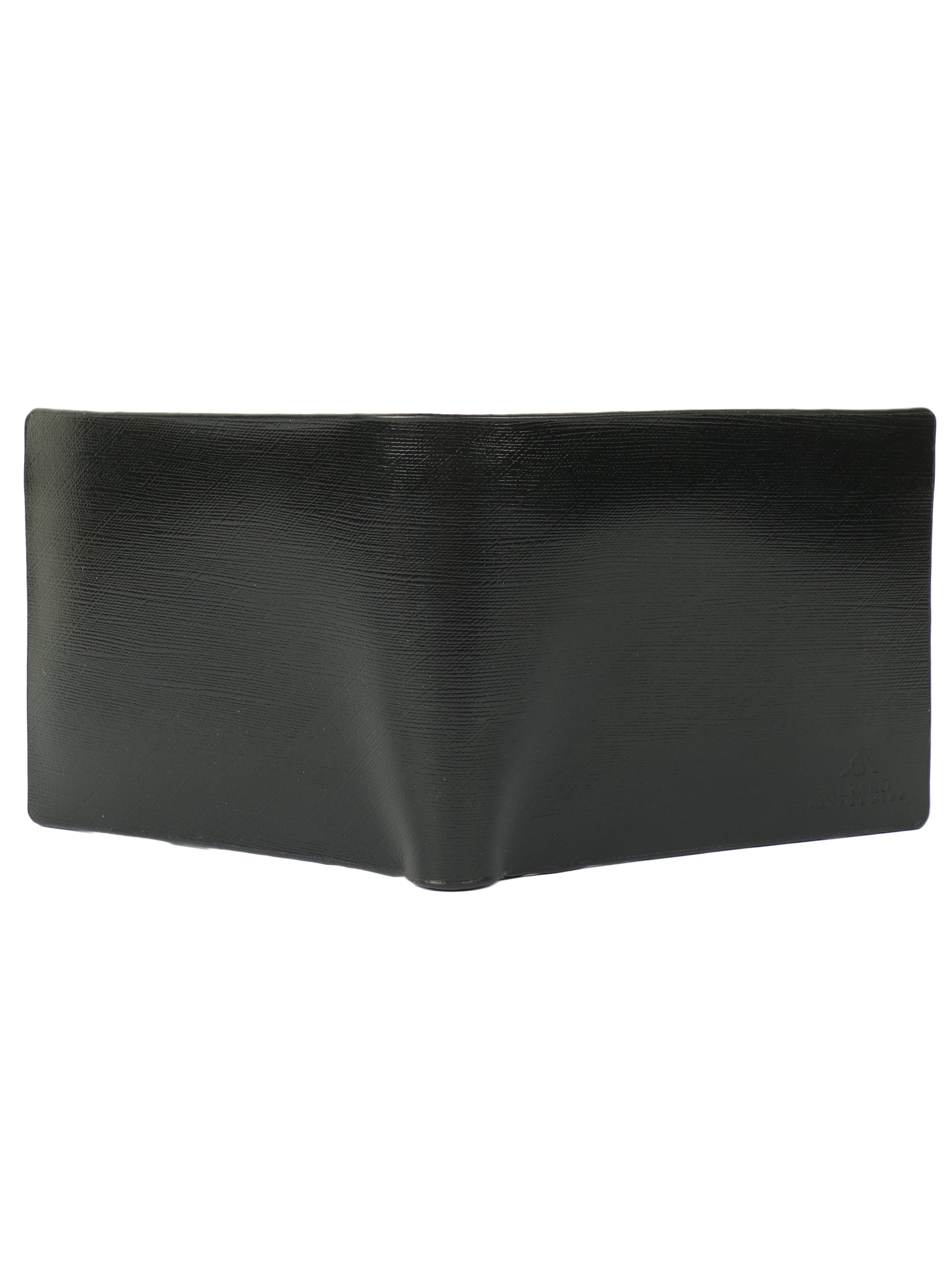 Alvaro Castagnino Men's Black Color Leather Wallet