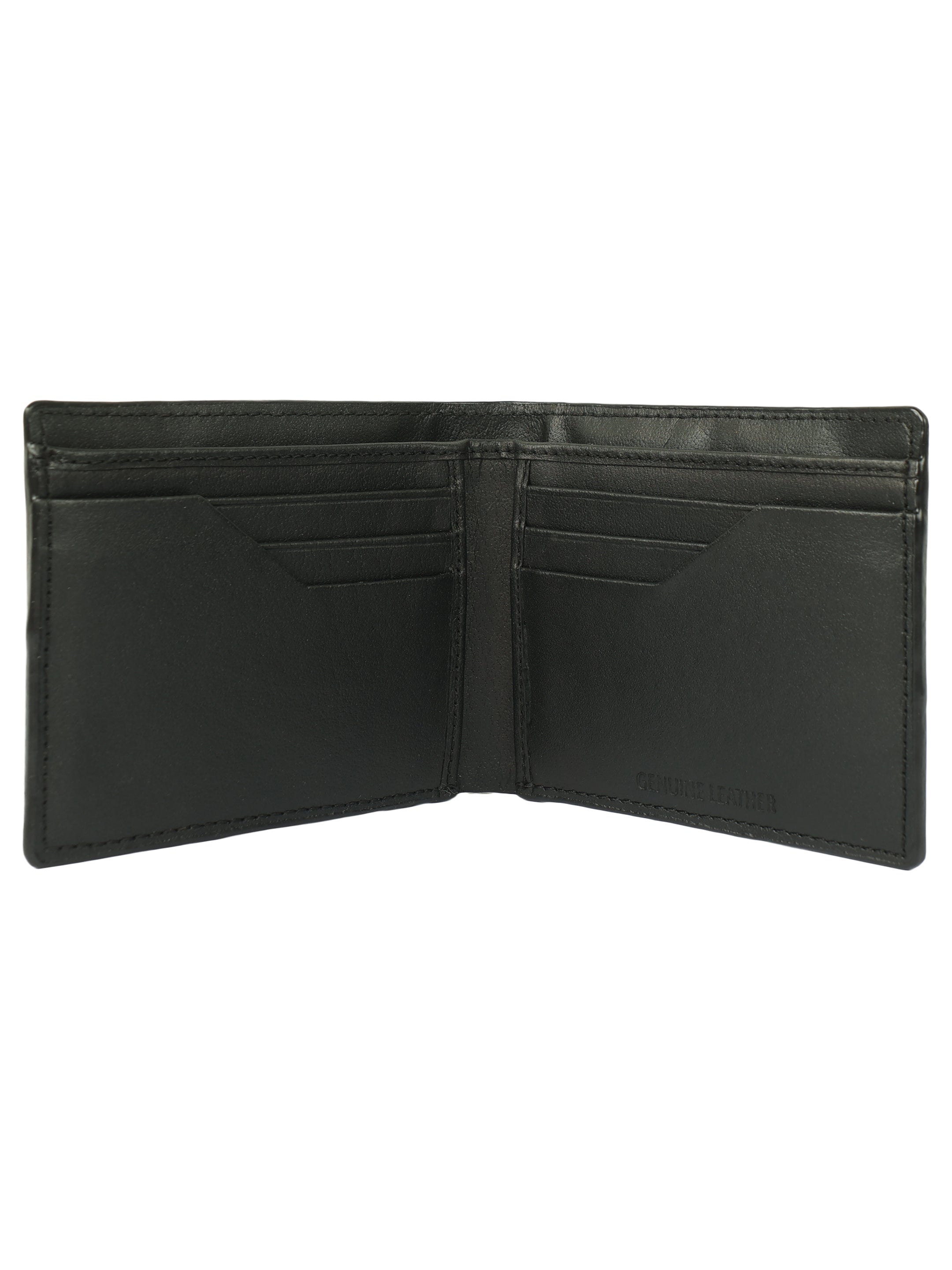 Alvaro Castagnino Men's Black Color Leather Wallet