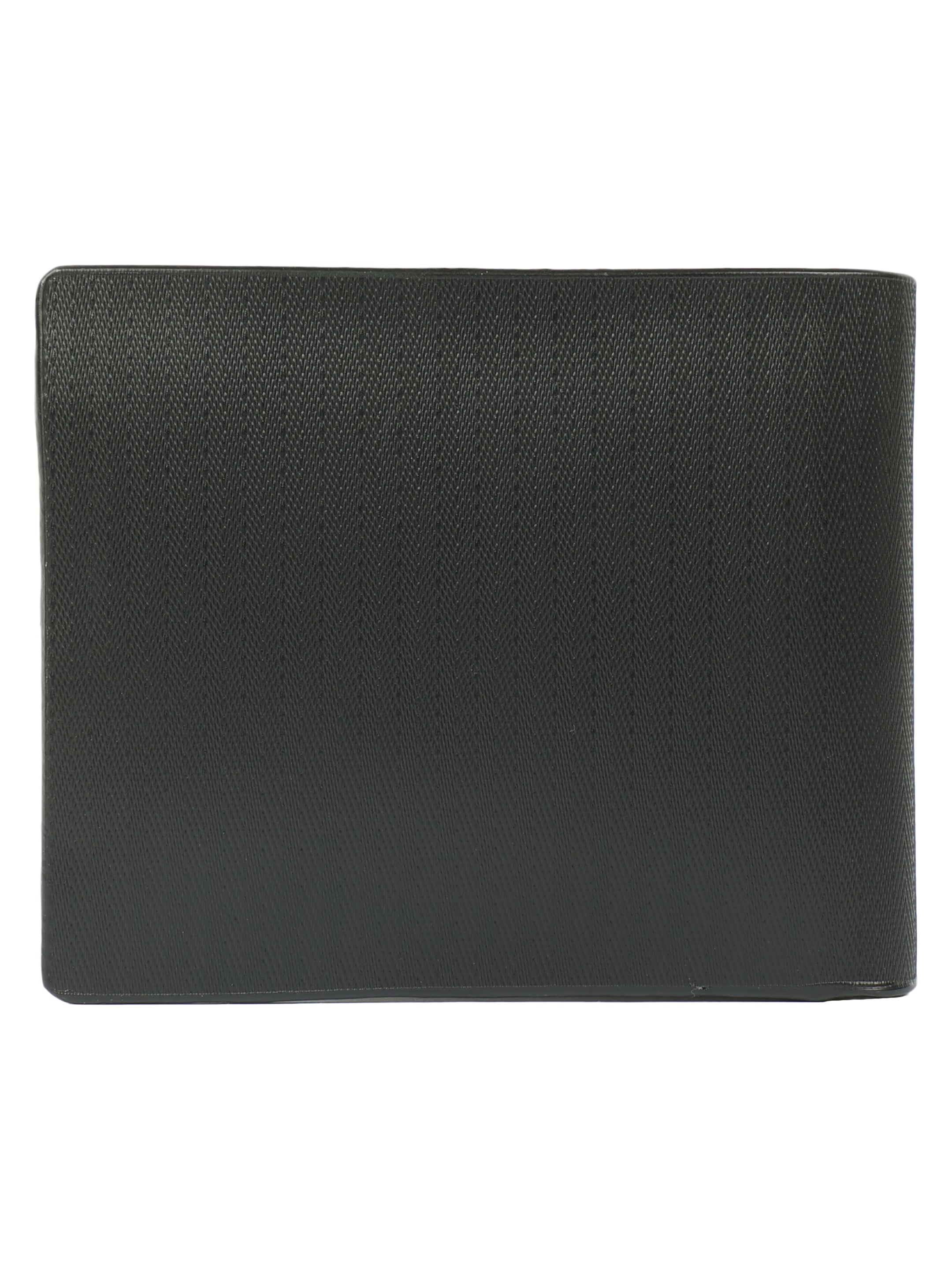 Alvaro Castagnino Men's Black Color Leather Wallet