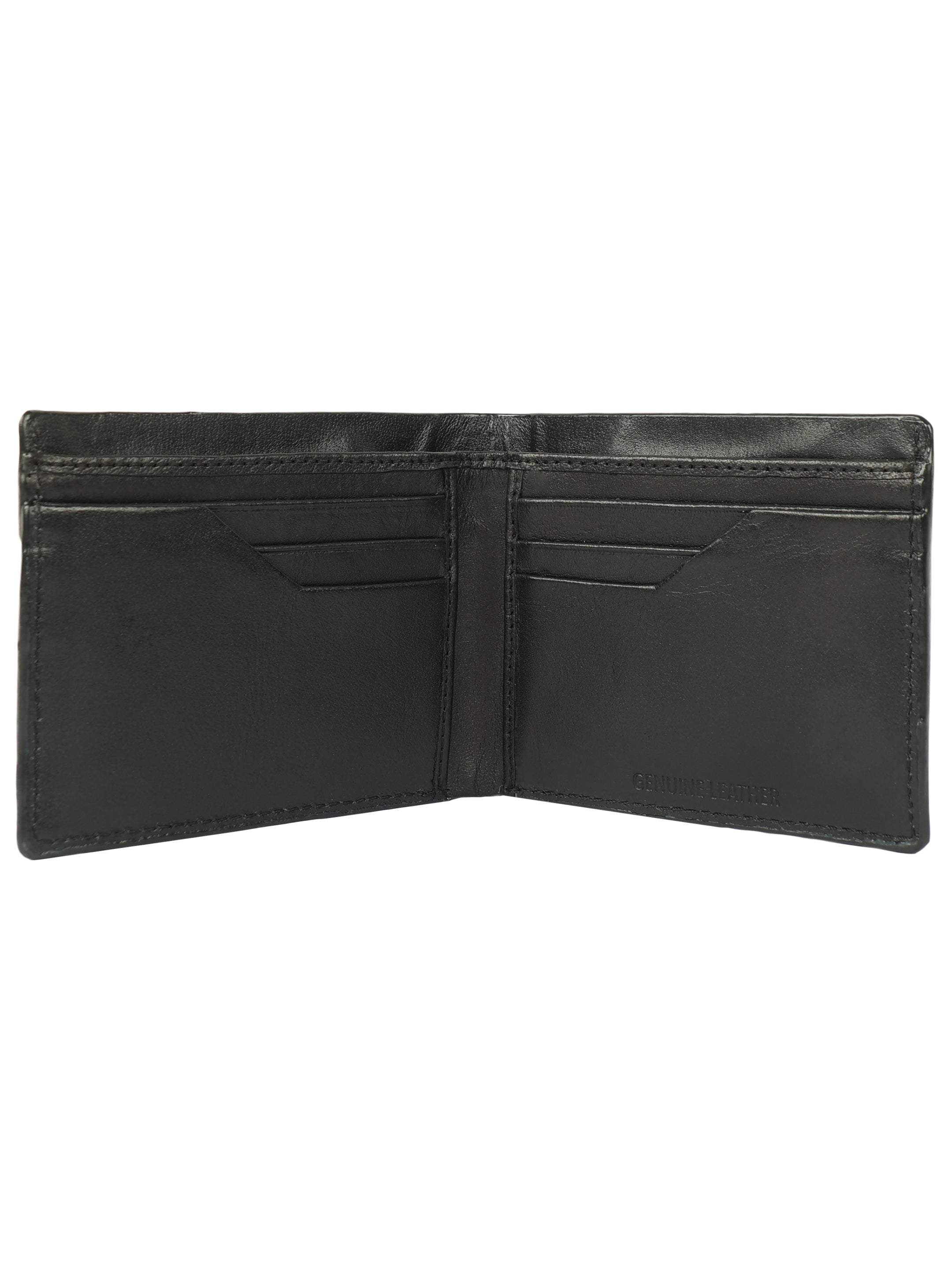 Alvaro Castagnino Men's Black Color Leather Wallet