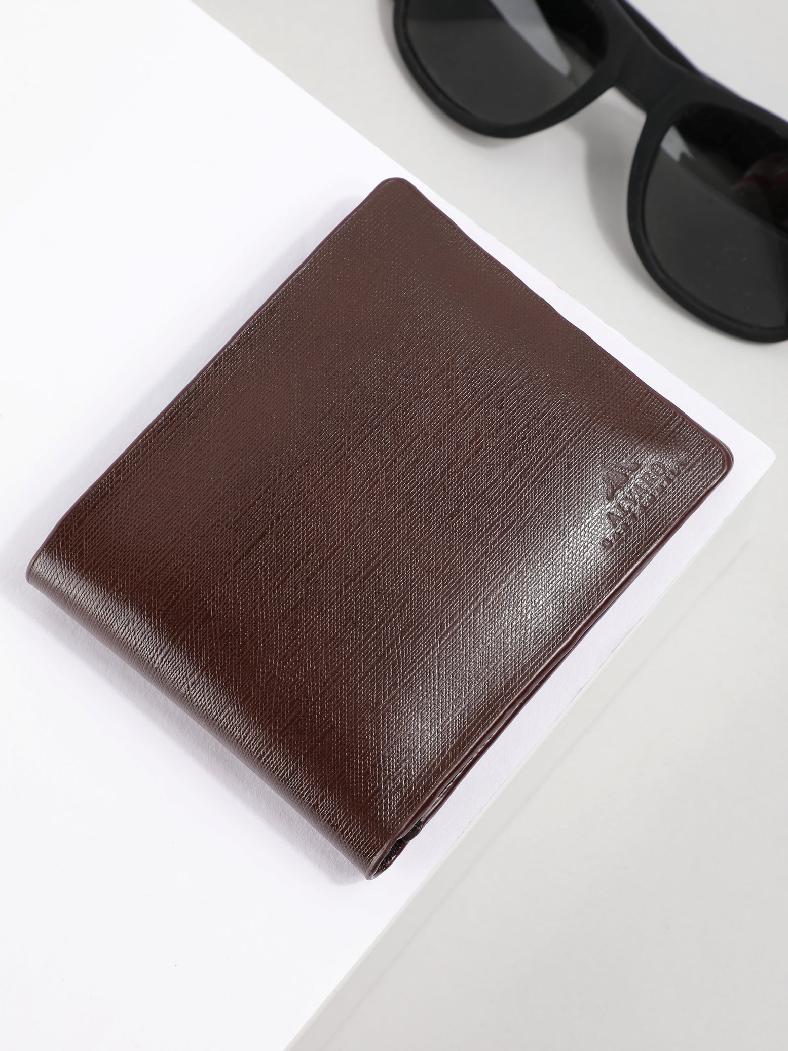 Brown Epi Leather Wallet