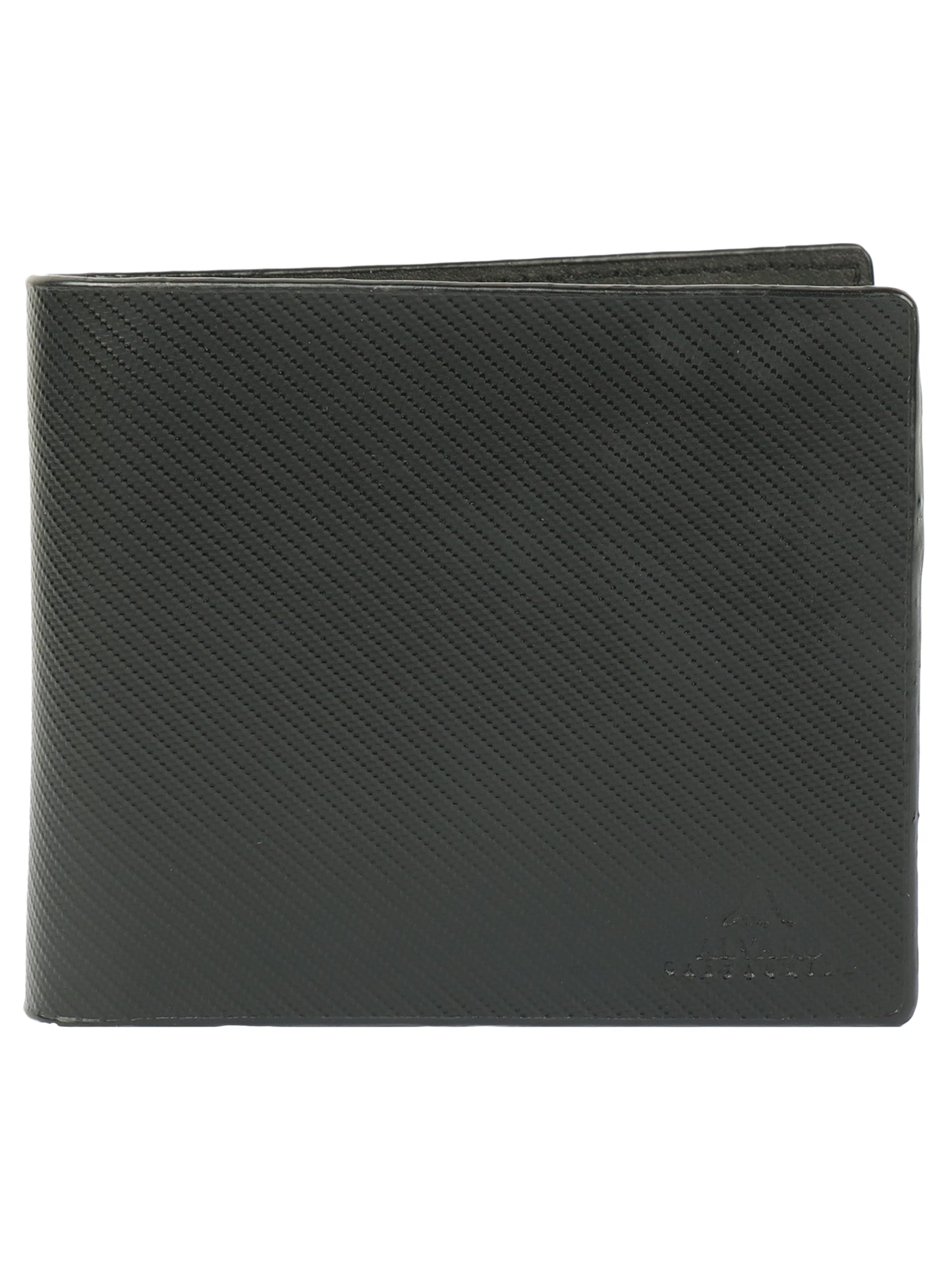 Alvaro Castagnino Men's Black Color Leather Wallet