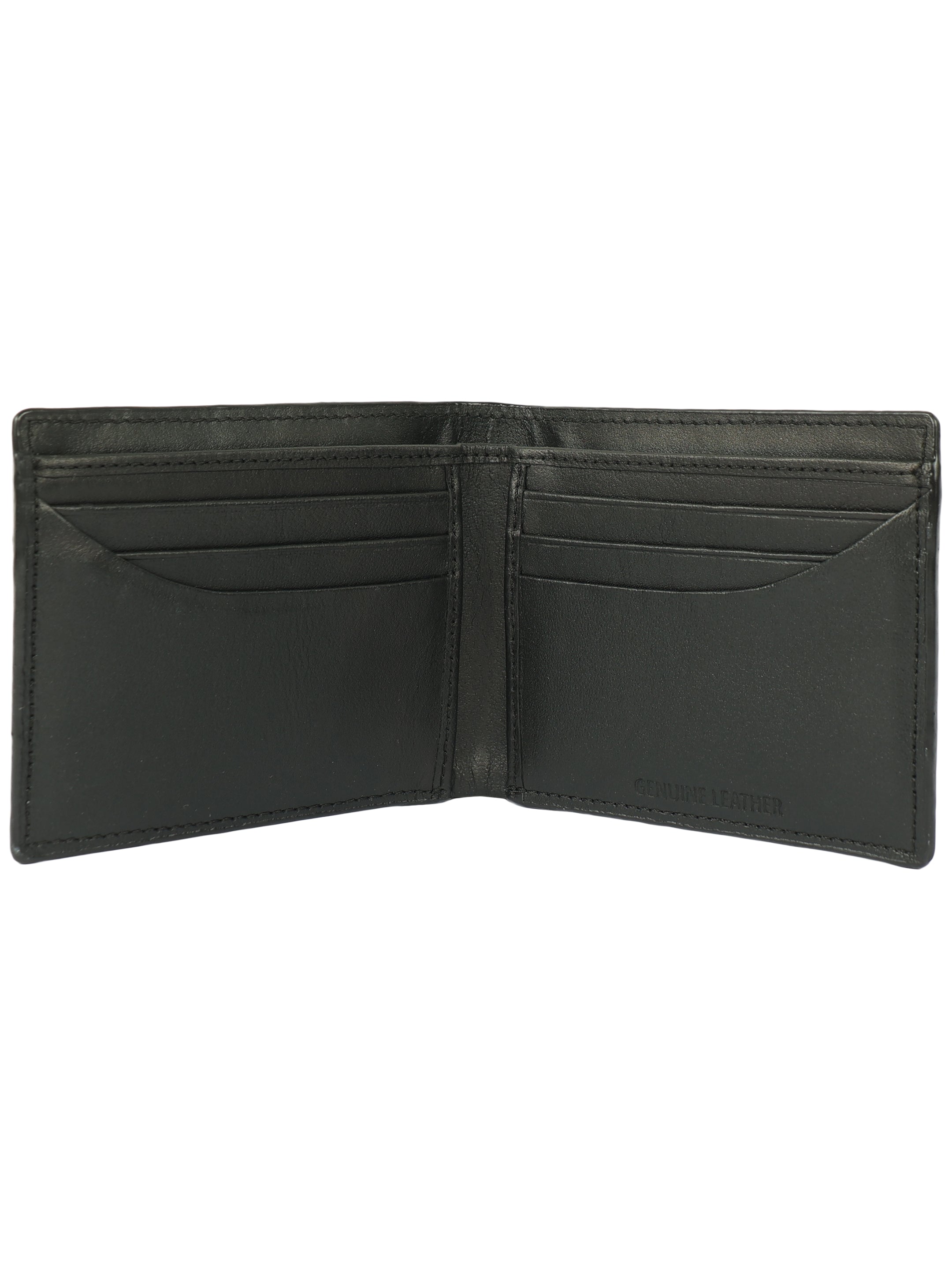 Alvaro Castagnino Men's Black Color Leather Wallet