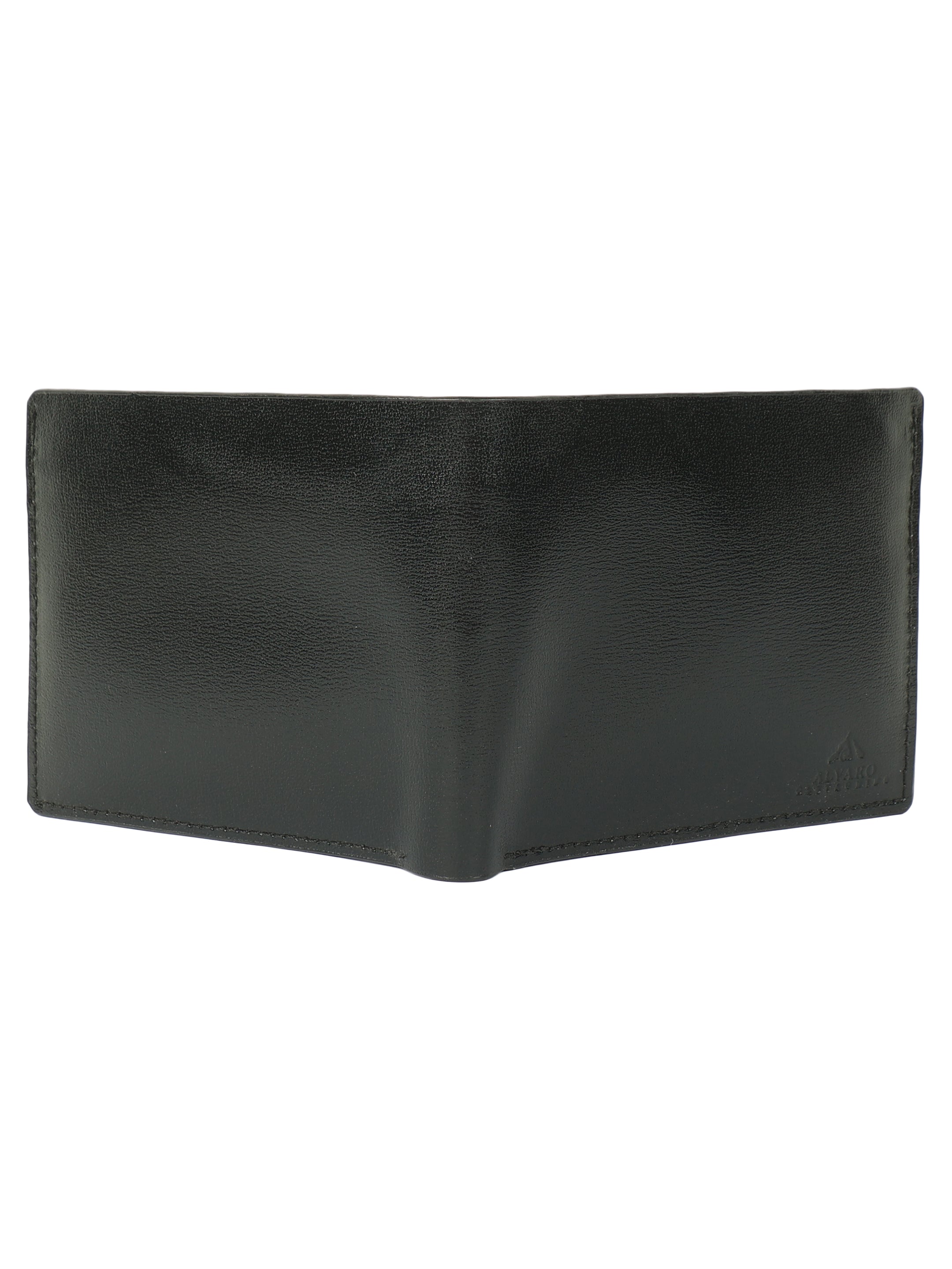 Alvaro Castagnino Men's Black Color Leather Wallet