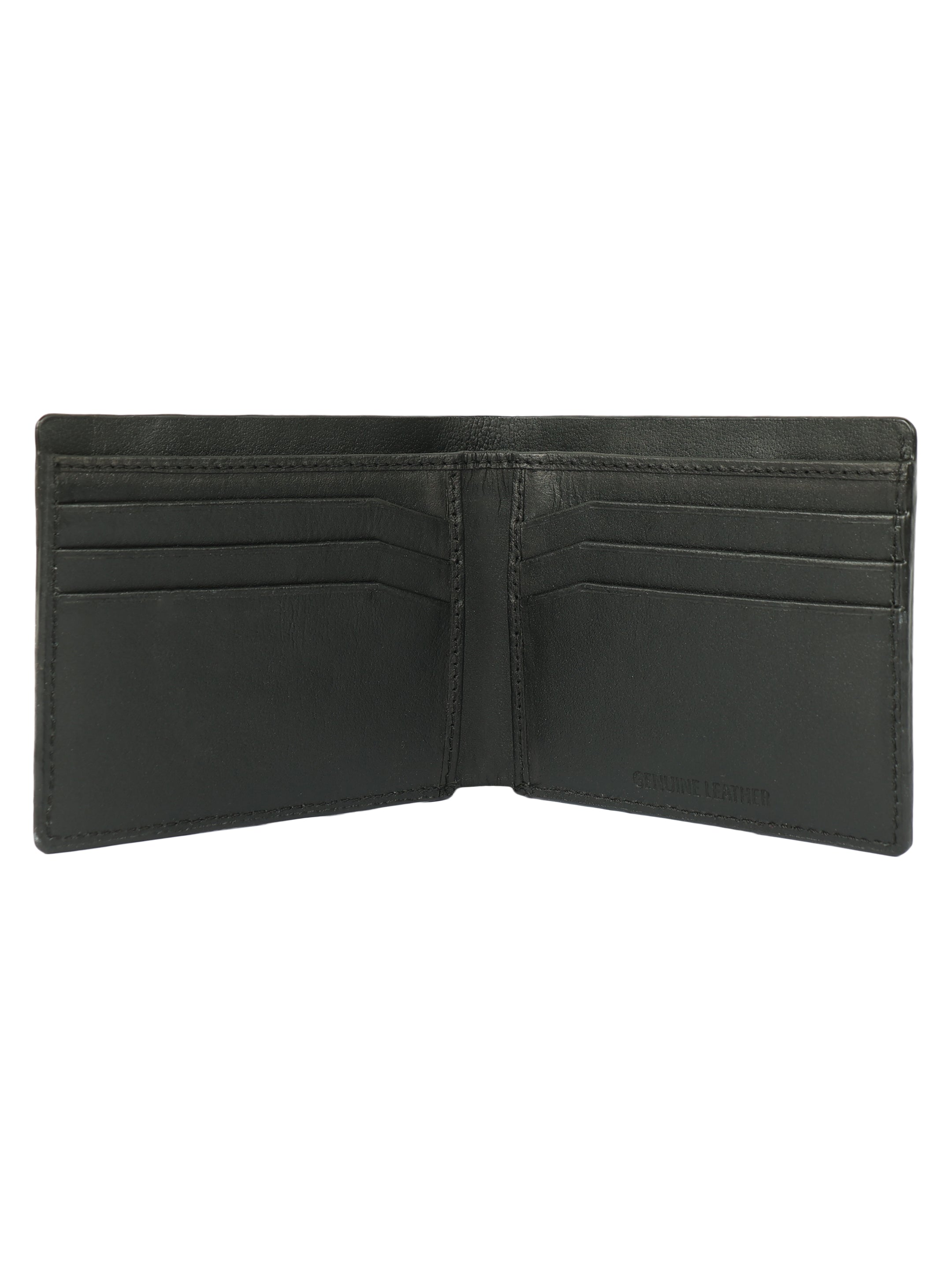 Alvaro Castagnino Men's Black Color Leather Wallet