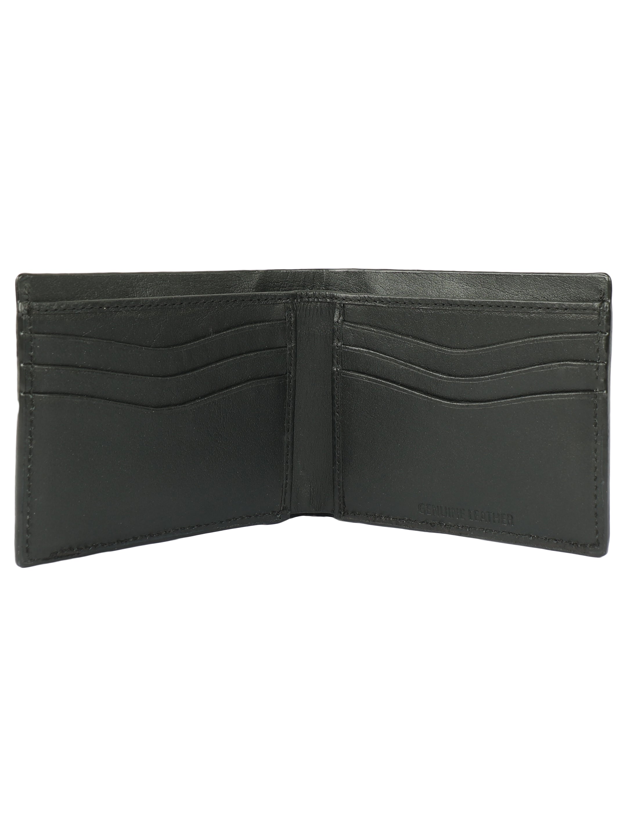 Alvaro Castagnino Men's Black Color Leather Wallet