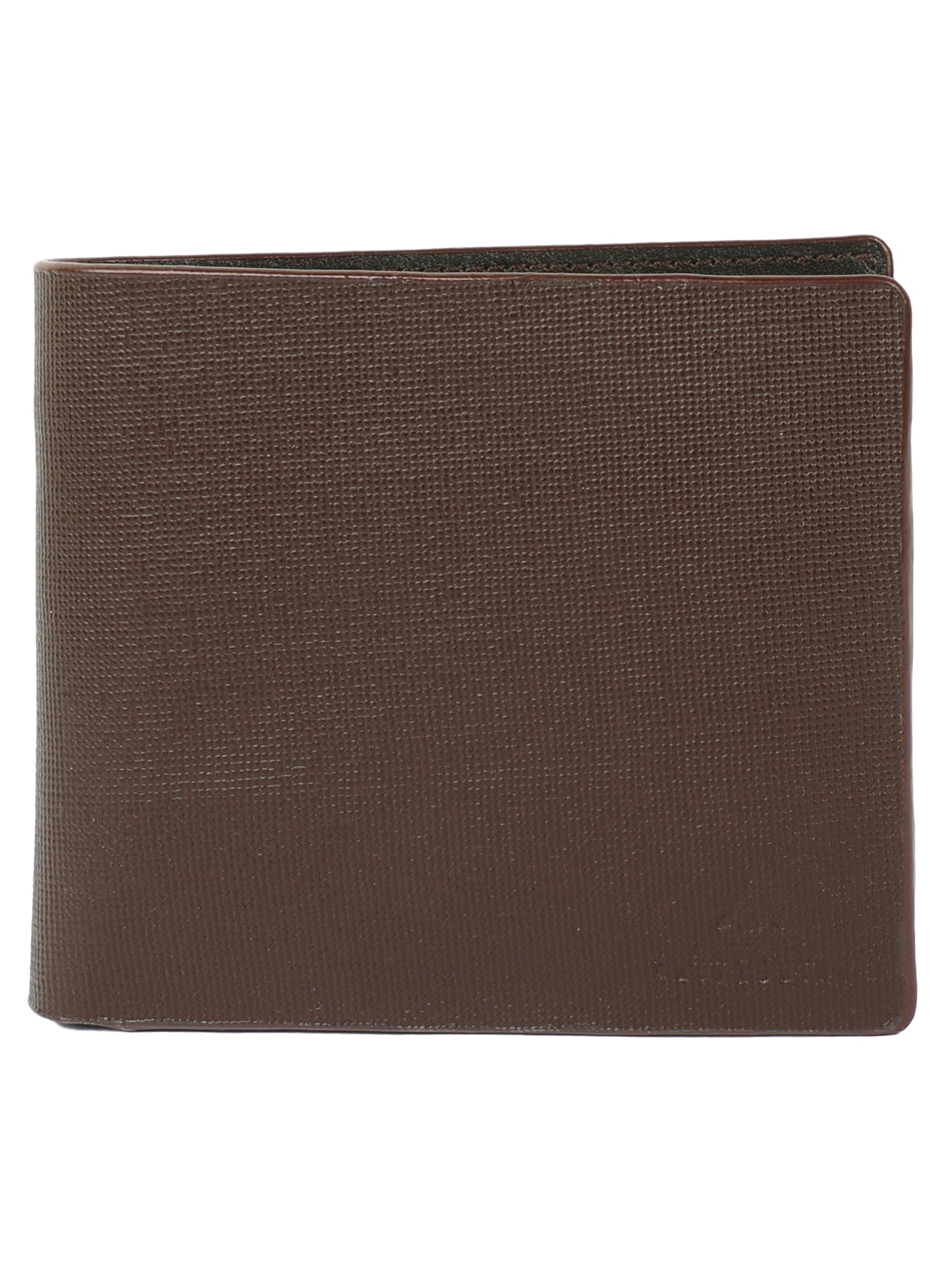 Brown Mesh Textured Wallet