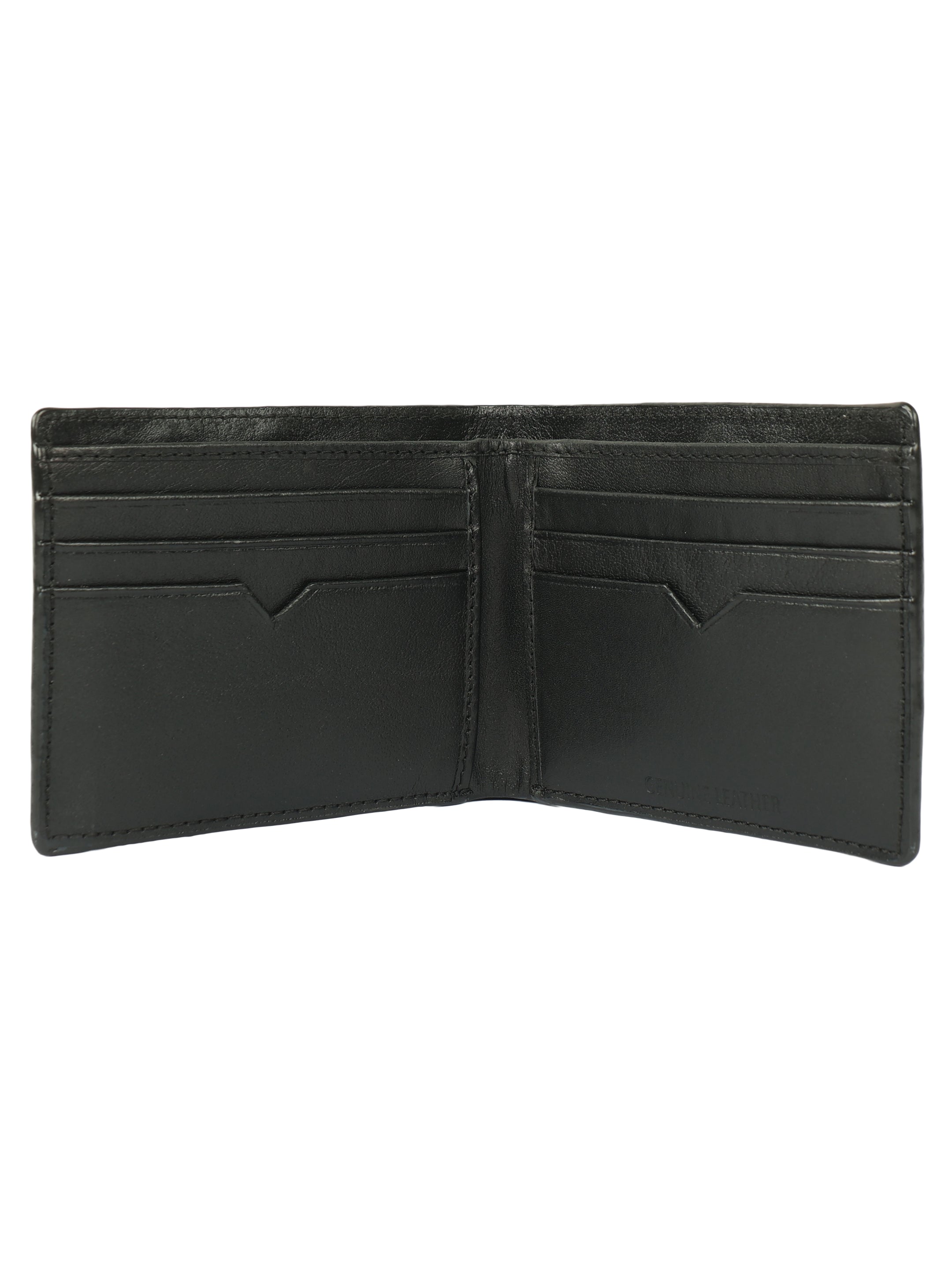 Alvaro Castagnino Men's Black Color Leather Wallet