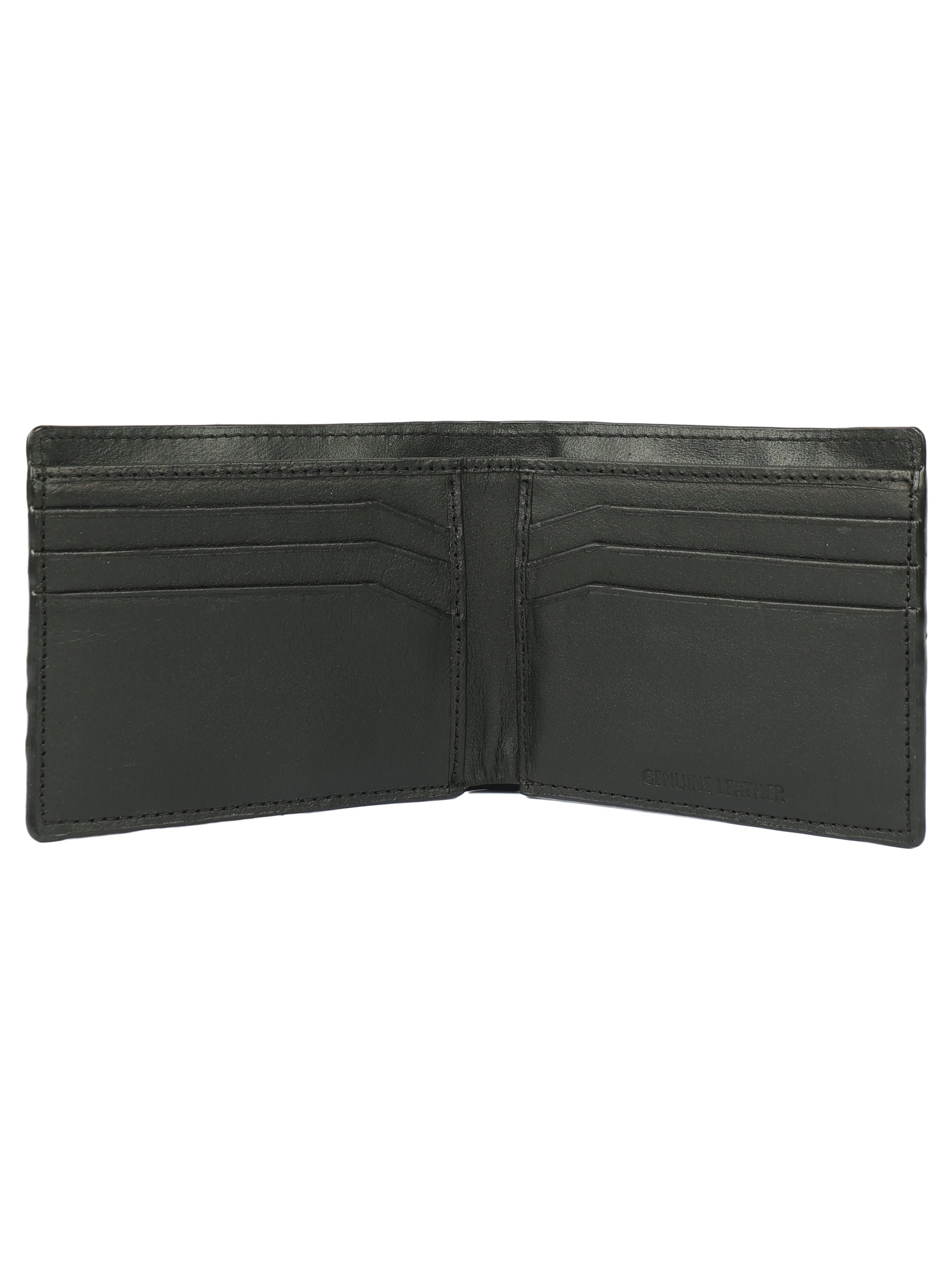 Alvaro Castagnino Men's Black Color Leather Wallet