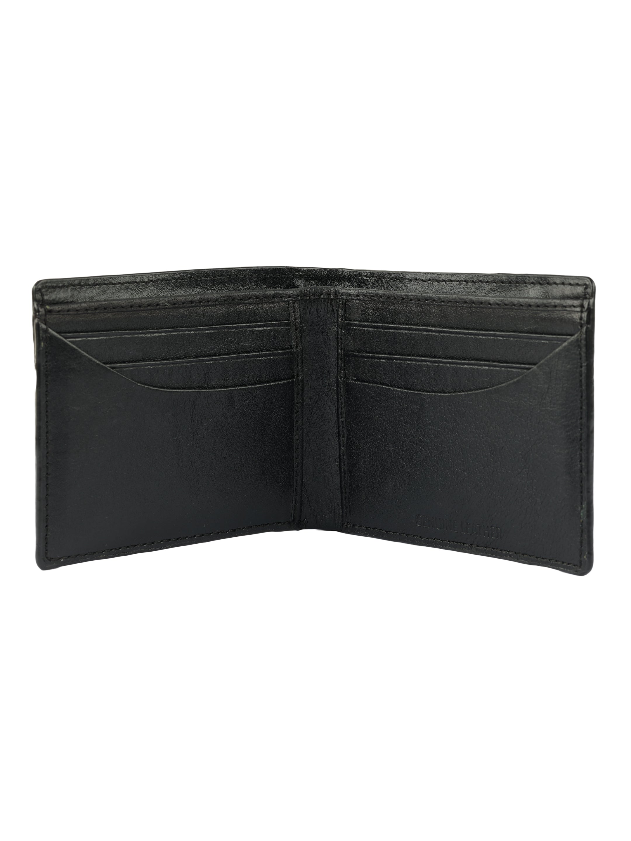 Alvaro Castagnino Men's Black Color Leather Wallet