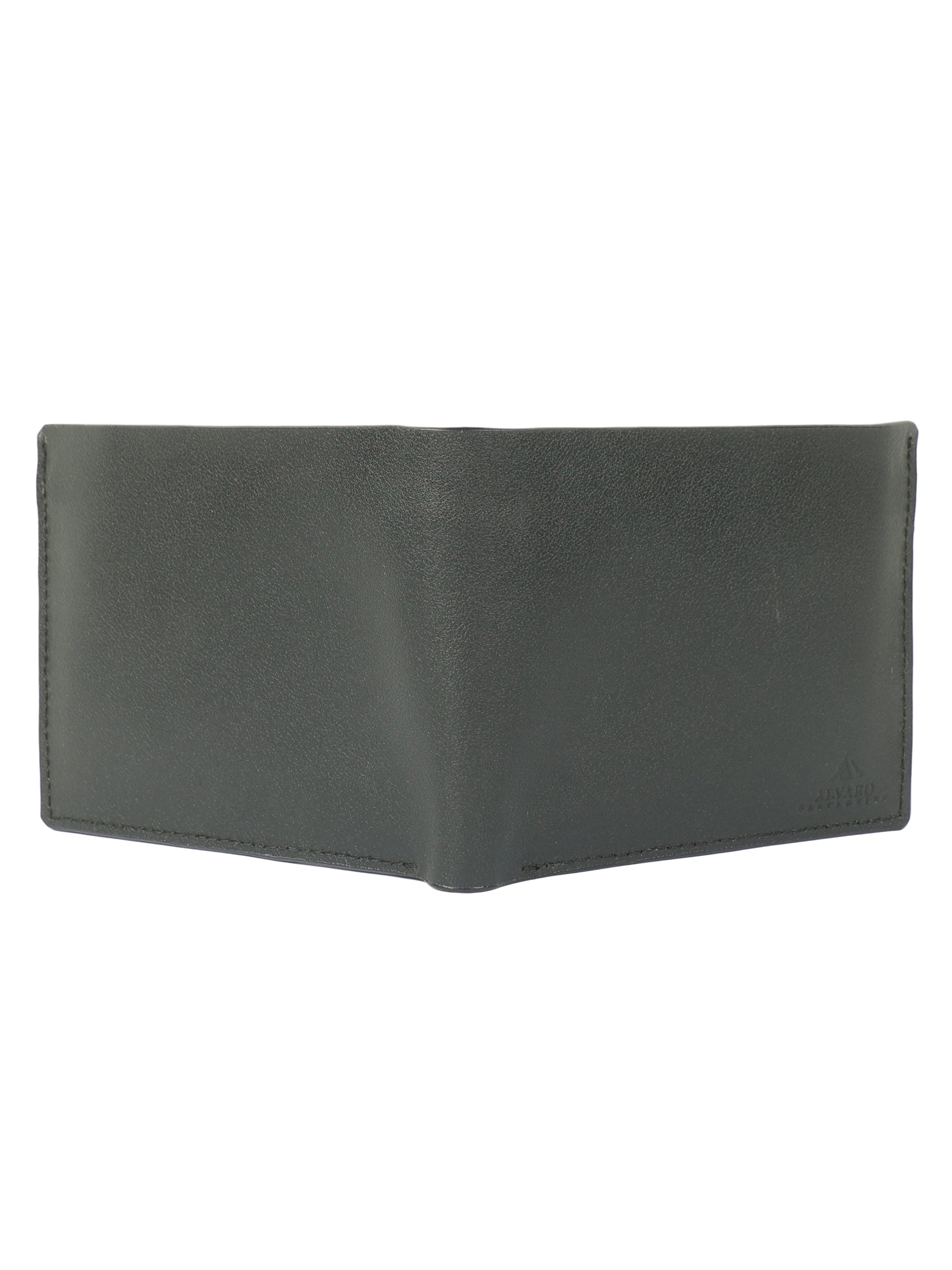 Alvaro Castagnino Men's Black Color Leather Wallet