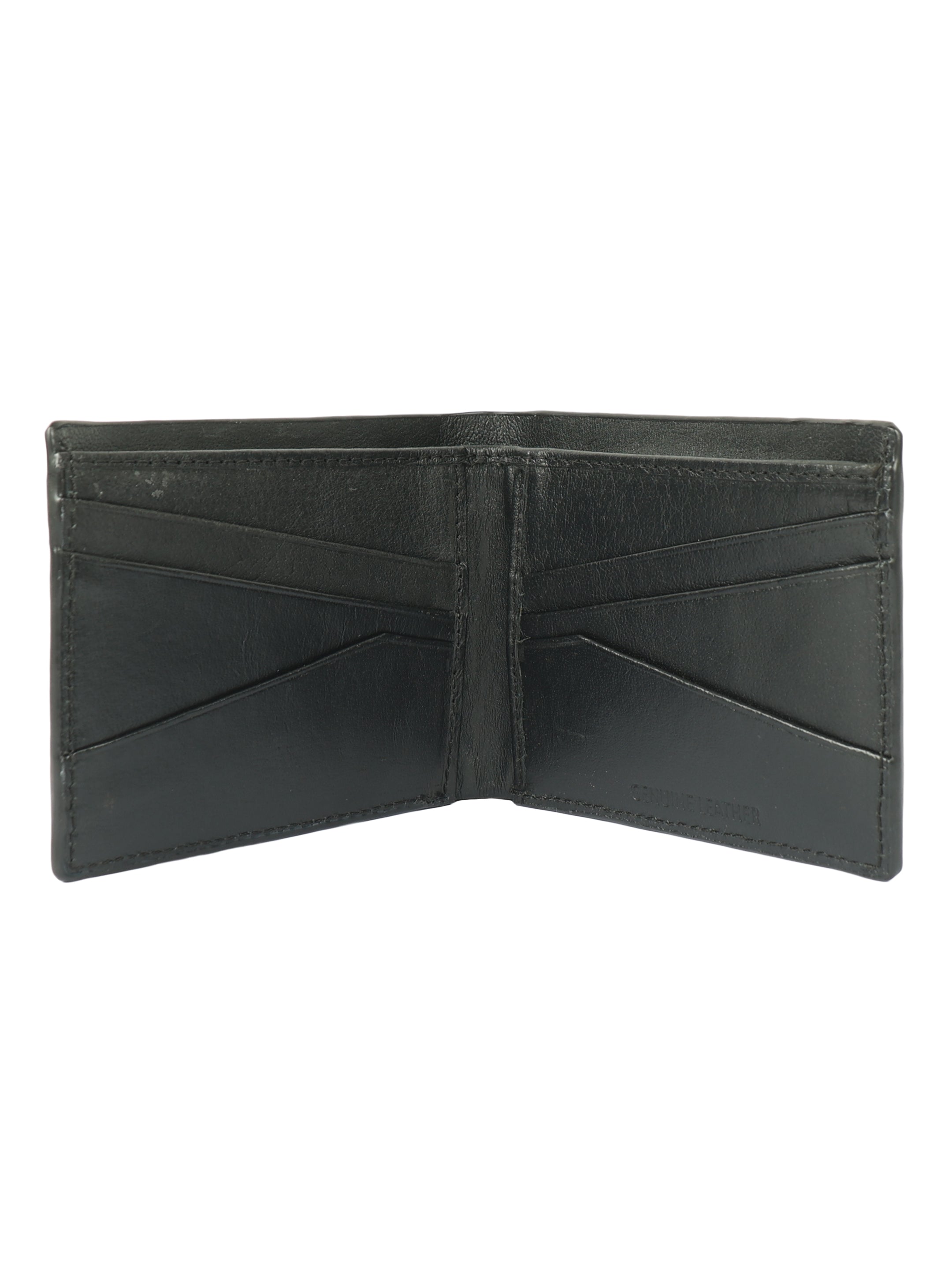 Alvaro Castagnino Men's Black Color Leather Wallet