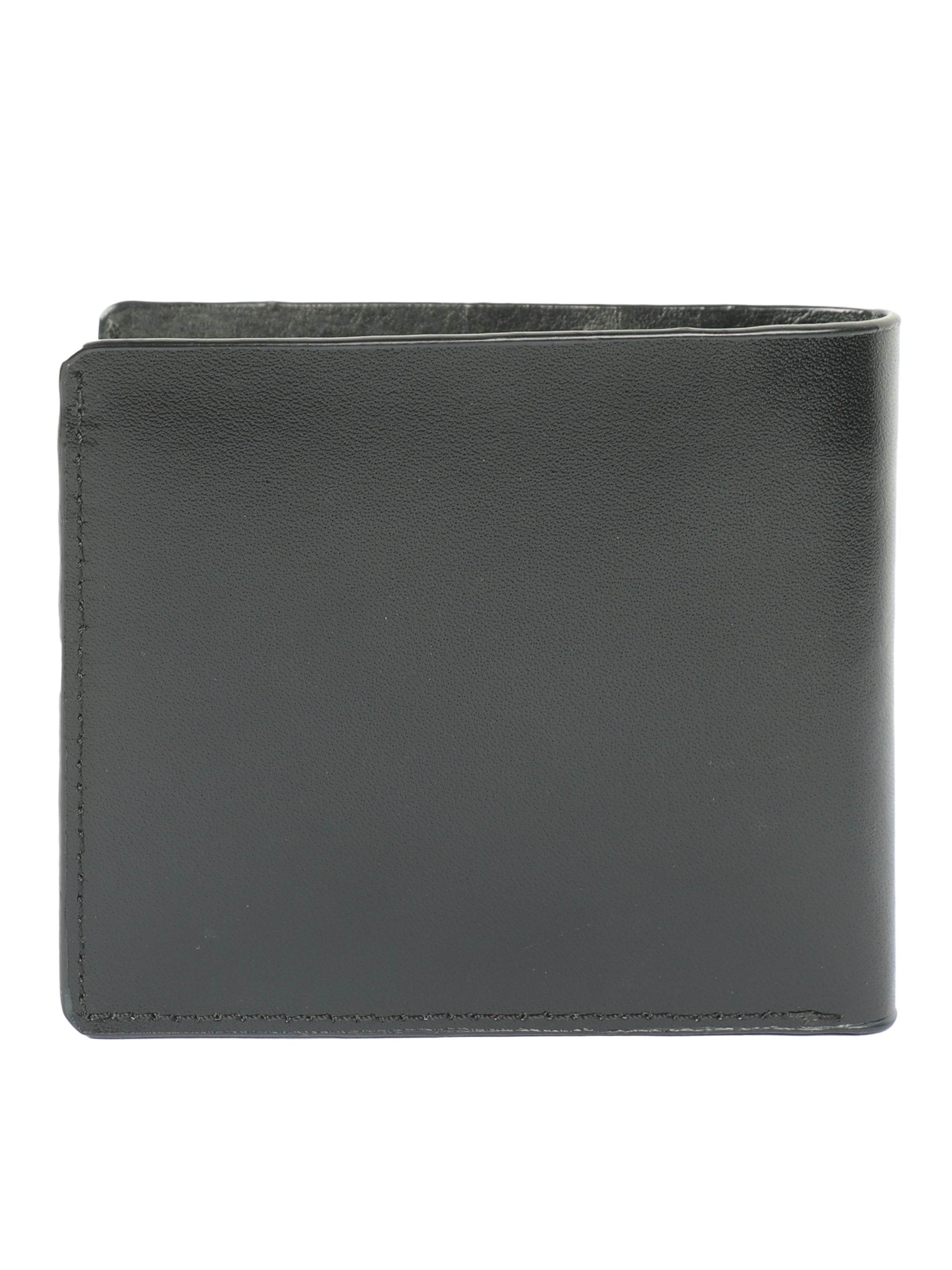 Alvaro Castagnino Men's Black Color Leather Wallet