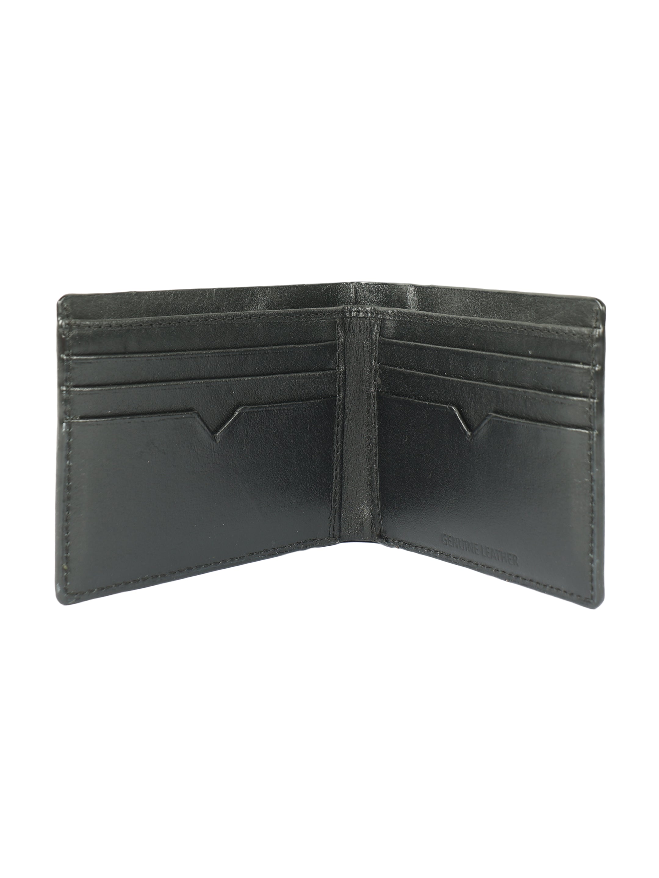 Alvaro Castagnino Men's Black Color Leather Wallet