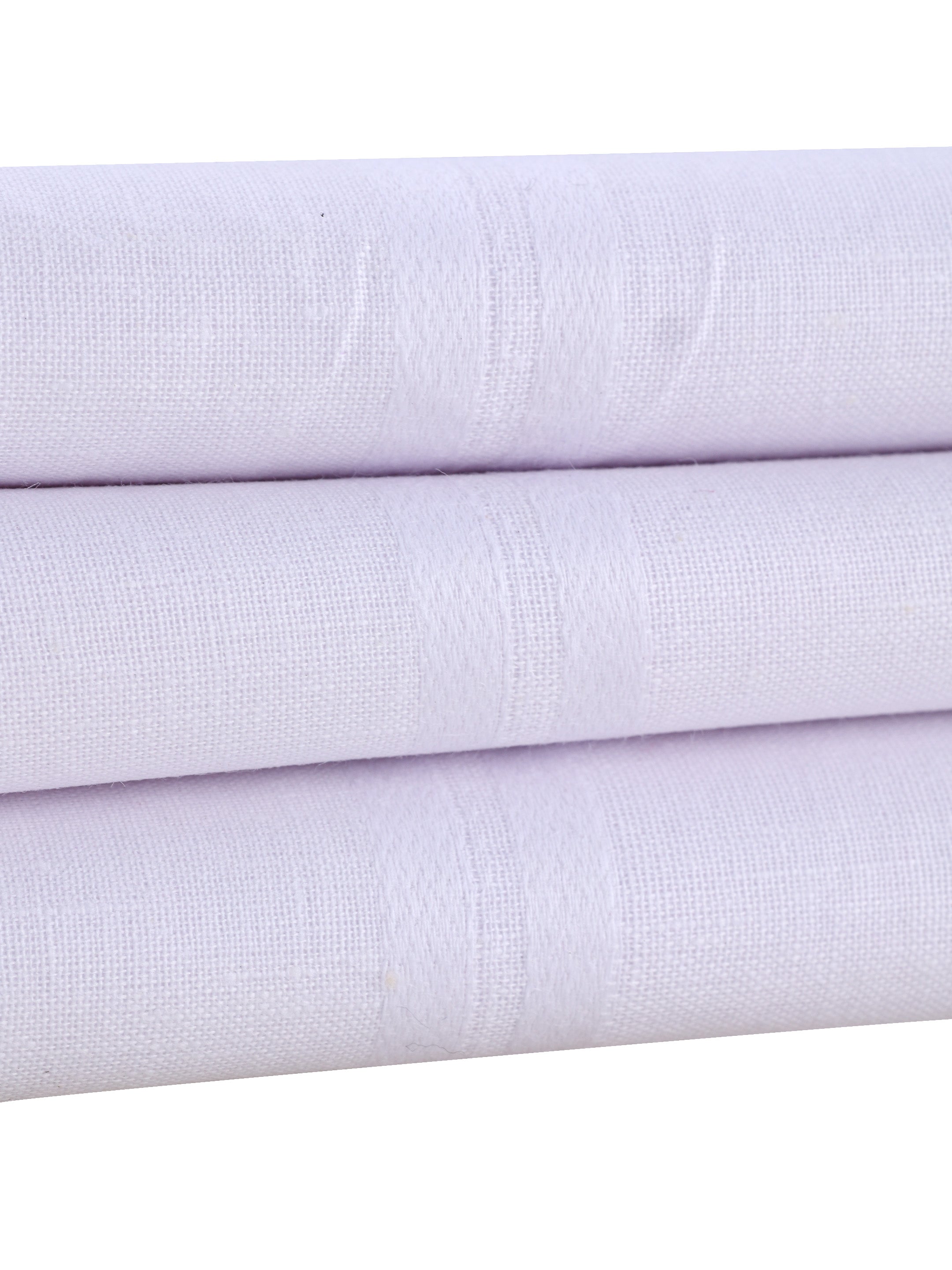 Alvaro Castagnino Men's Cotton White Color 3 Pcs Set Handkerchief