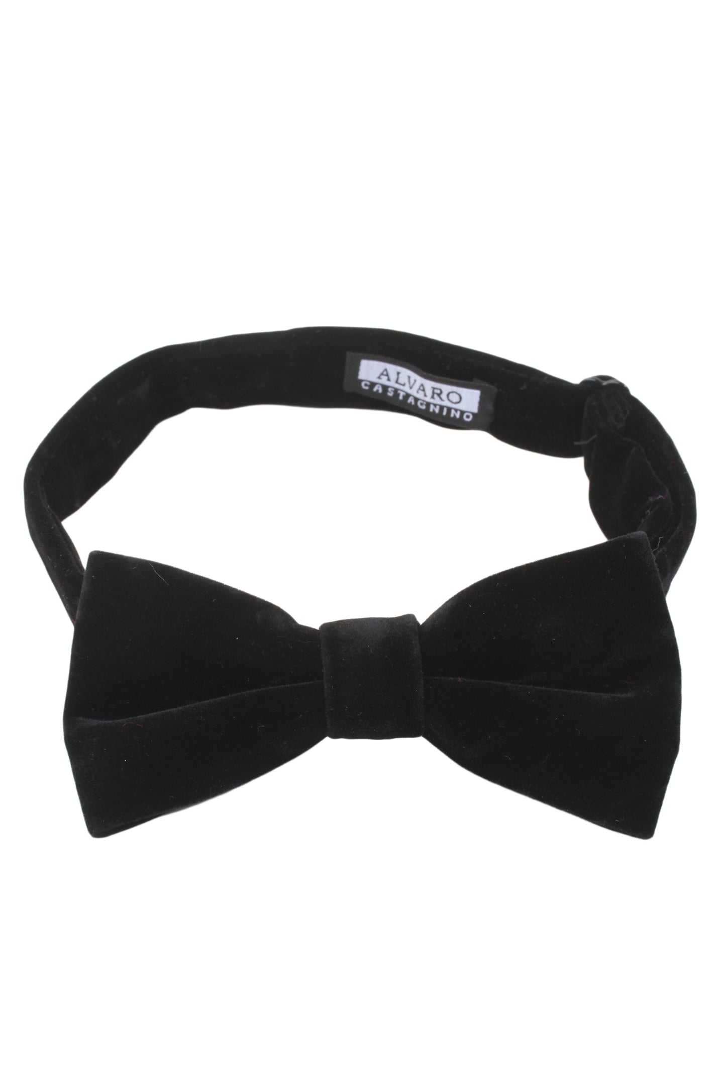 Alvaro Castagnino Men's Black Colored Bow Tie