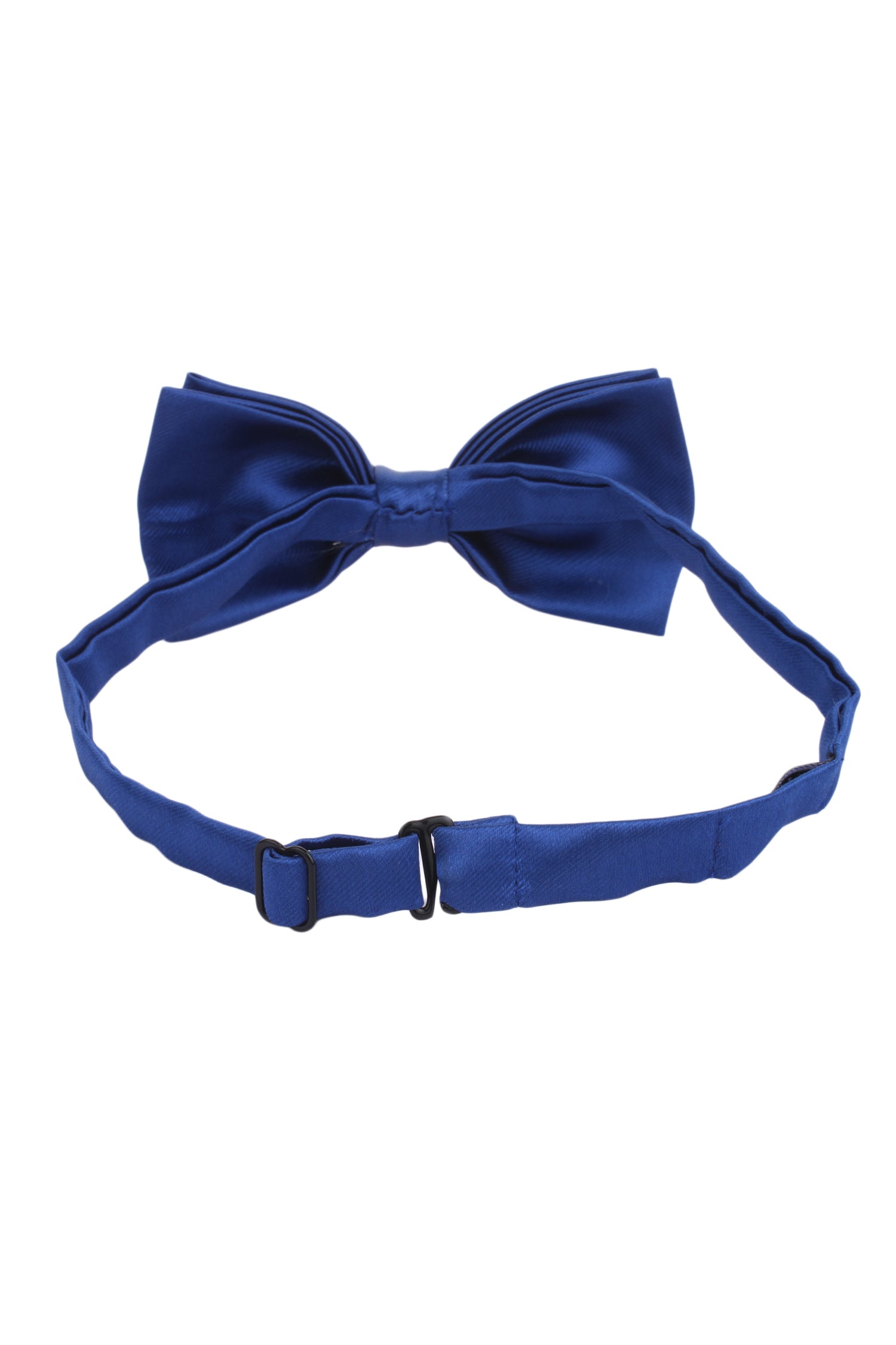 Alvaro Castagnino Men's Royal Blue Colored Microfiber Bow Tie