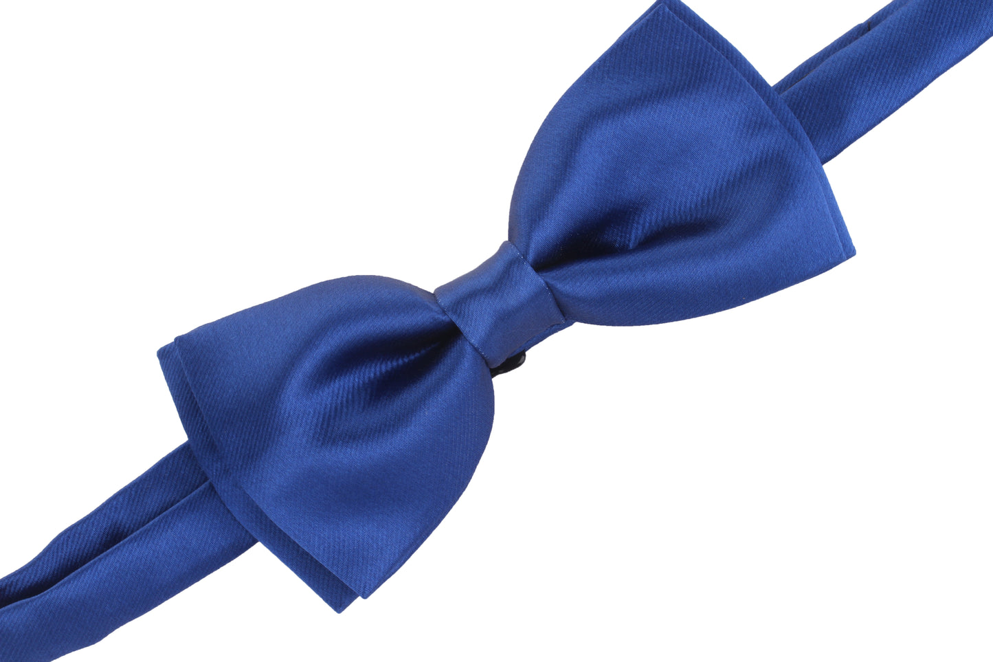 Alvaro Castagnino Men's Royal Blue Colored Microfiber Bow Tie
