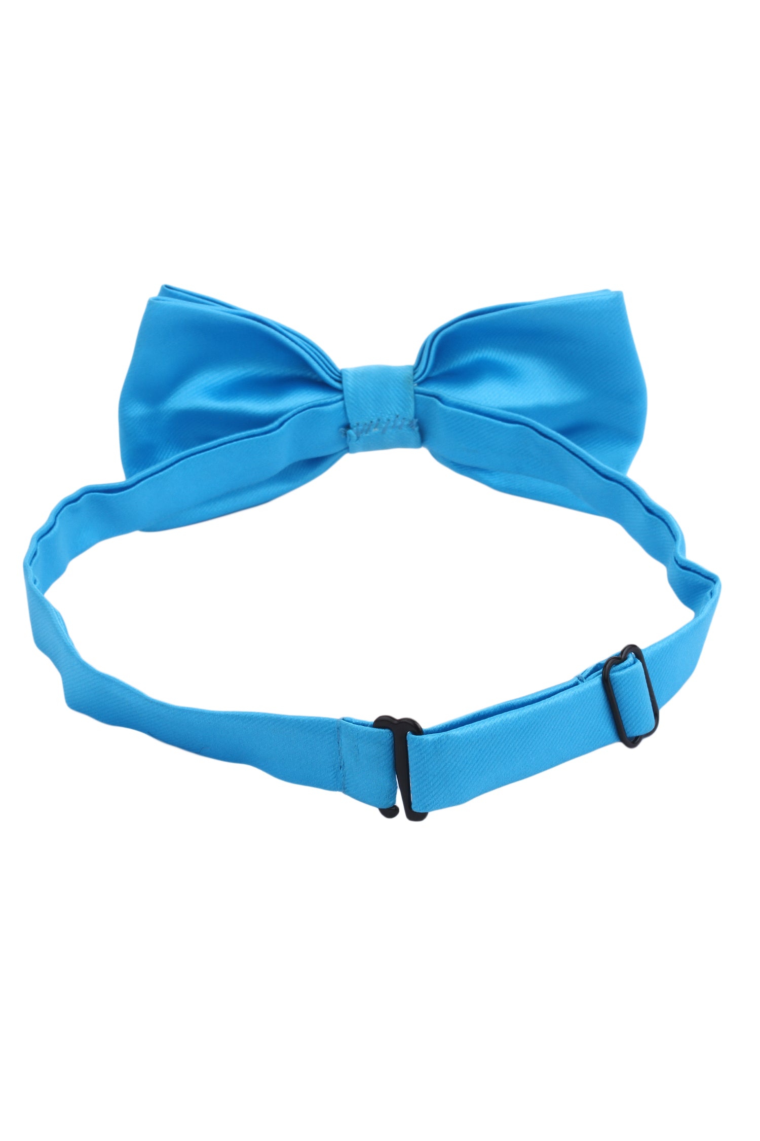 Alvaro Castagnino Men's Turqouise Colored Microfiber Bow Tie