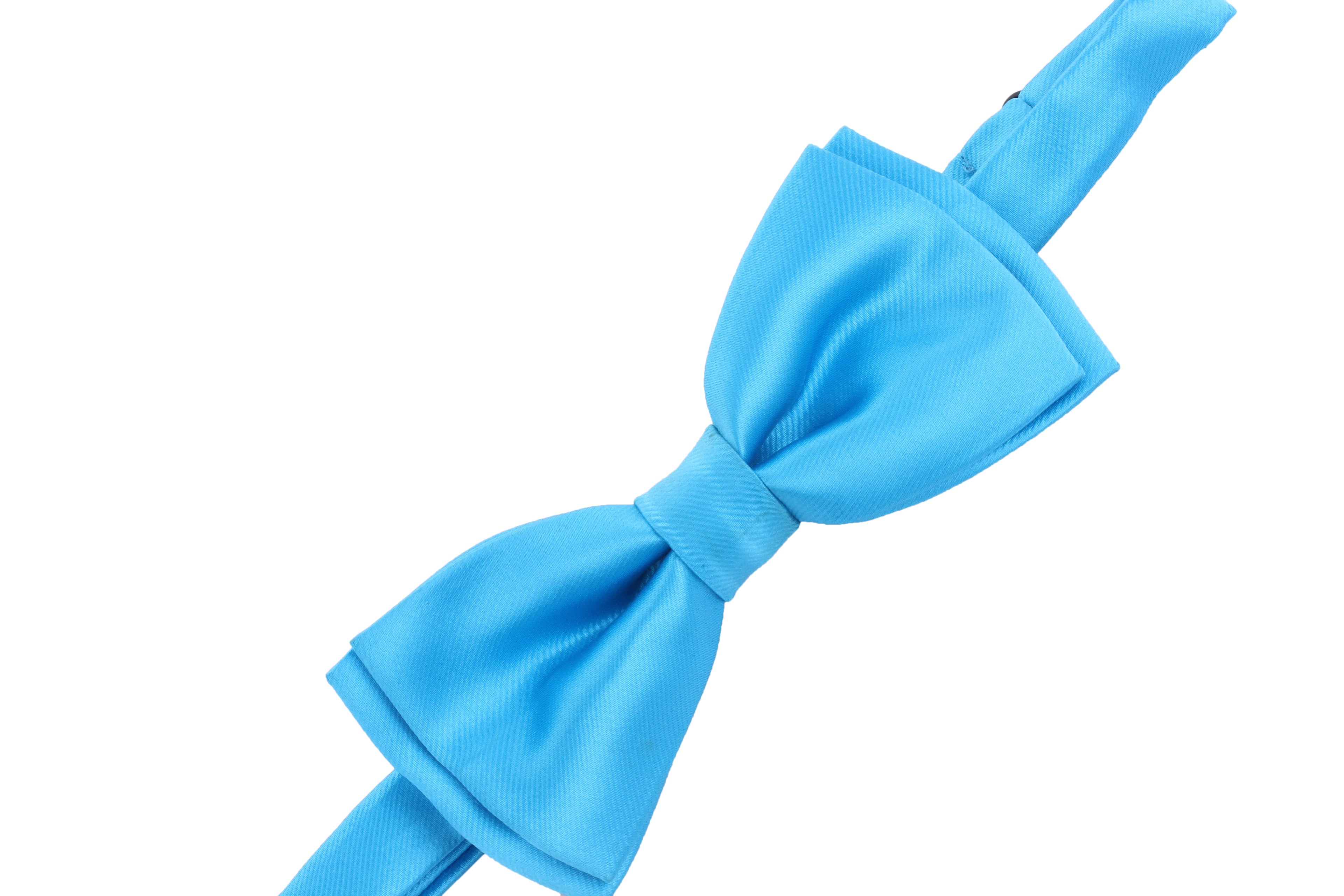 Alvaro Castagnino Men's Turqouise Colored Microfiber Bow Tie