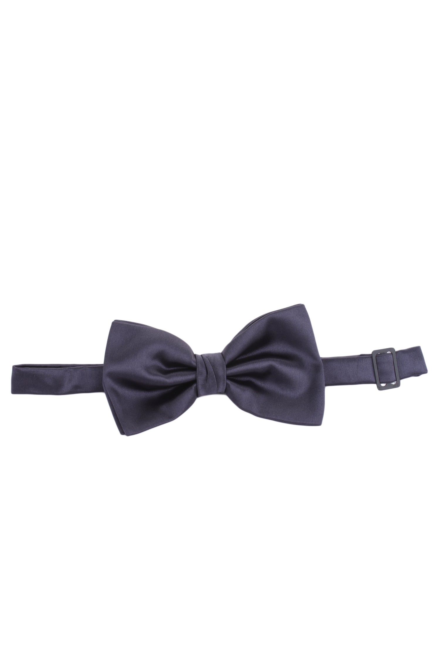 Alvaro Castagnino Men's Royal Navy Blue Colored Microfiber Bow Tie