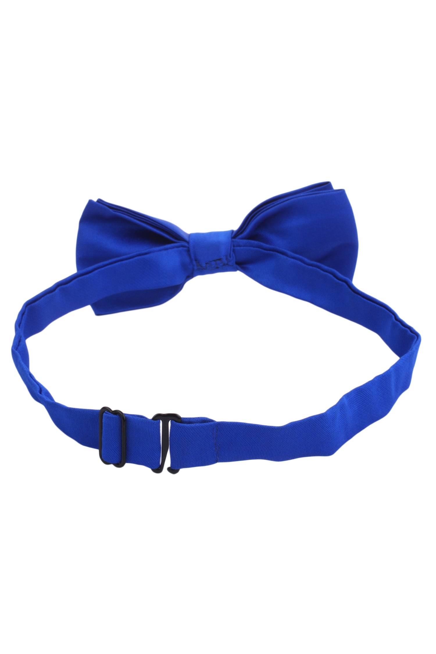 Alvaro Castagnino Men's Royal Blue Colored Microfiber Bow Tie