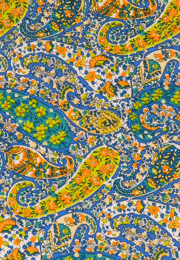 Alvaro Castagnino Multi Colored Microfiber Printed Pocket Square