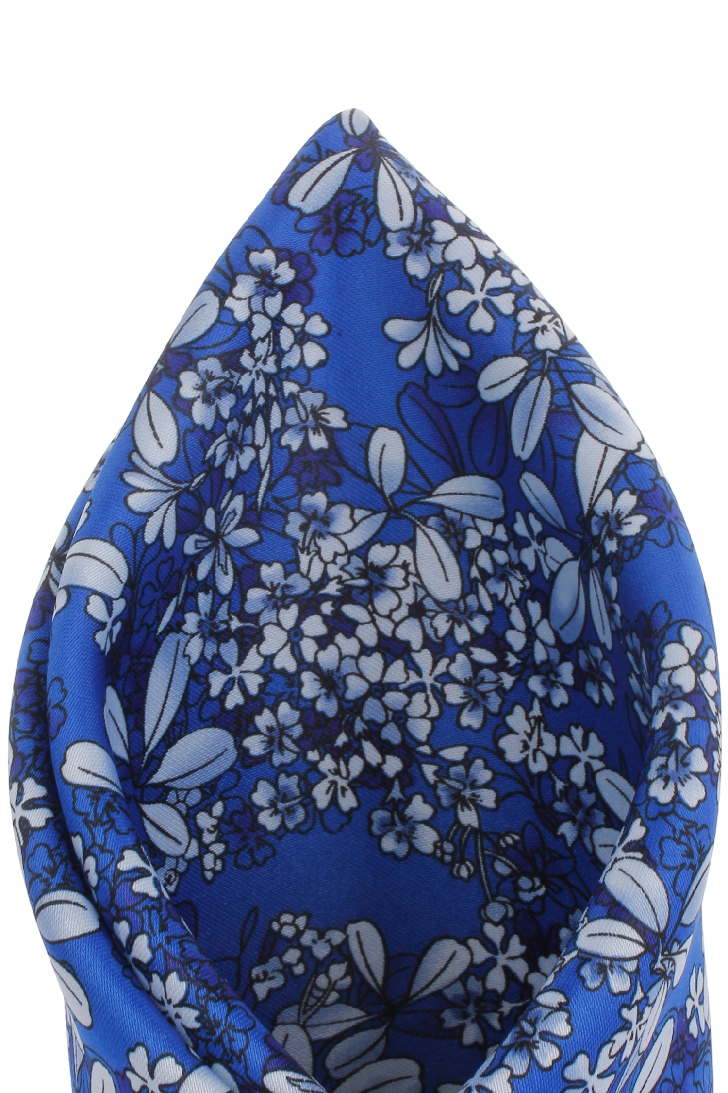 Alvaro Castagnino Multi Colored Microfiber Printed Pocket Square